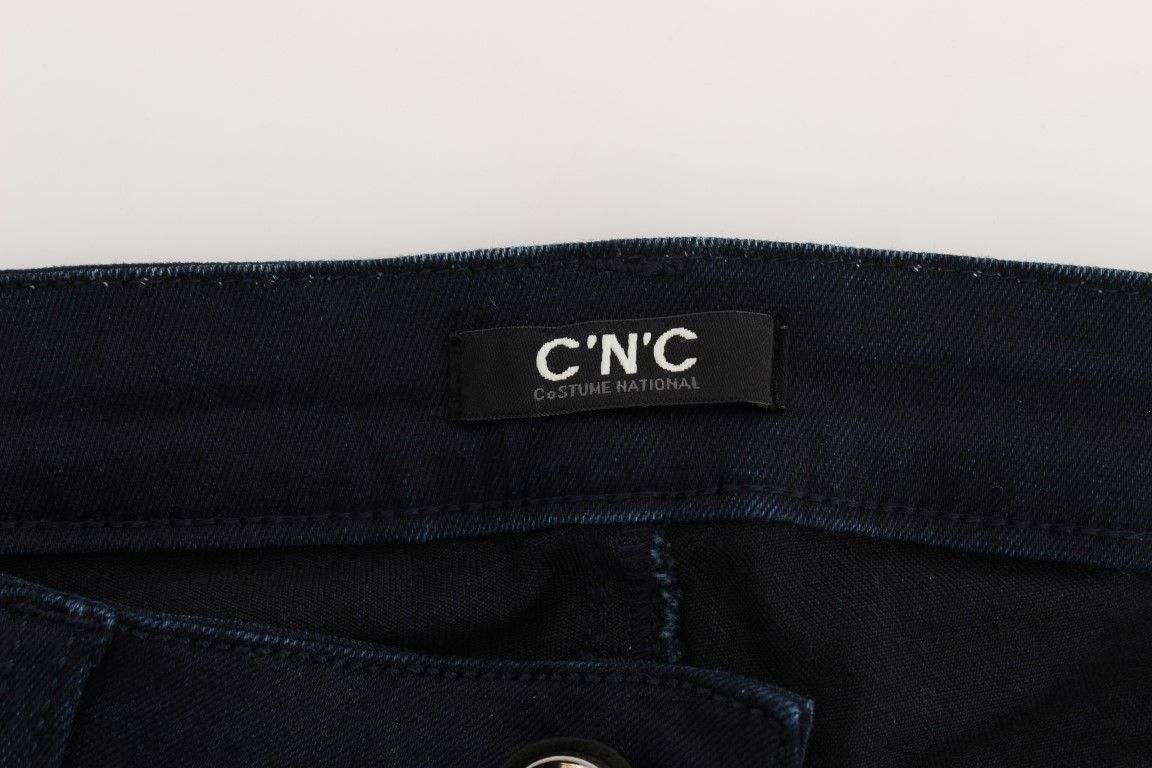Costume National Chic Slim Fit Designer Denim Women's Delight Size 26" / US 2 / IT 38 - 6 Thumbnail