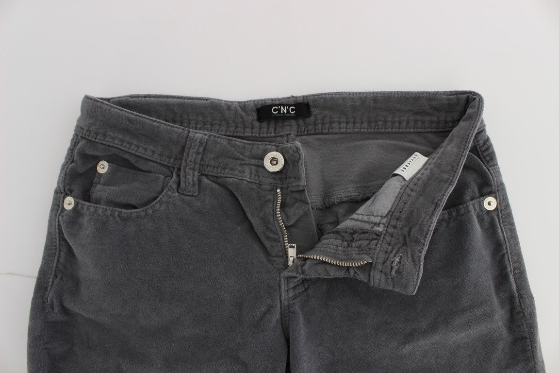Costume National Sleek Super Slim Gray Women's Jeans Size 25" / US 0 / IT 36 - 5 Thumbnail