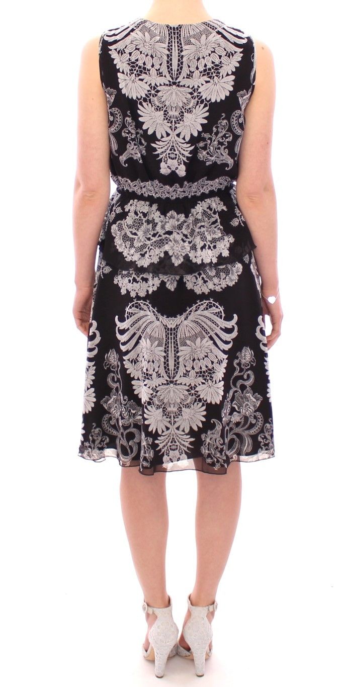 Sachin & Babi Elegant Floral Shift Women's Ensemble Size M / US 6-8 / IT 42-44 - 3 Thumbnail