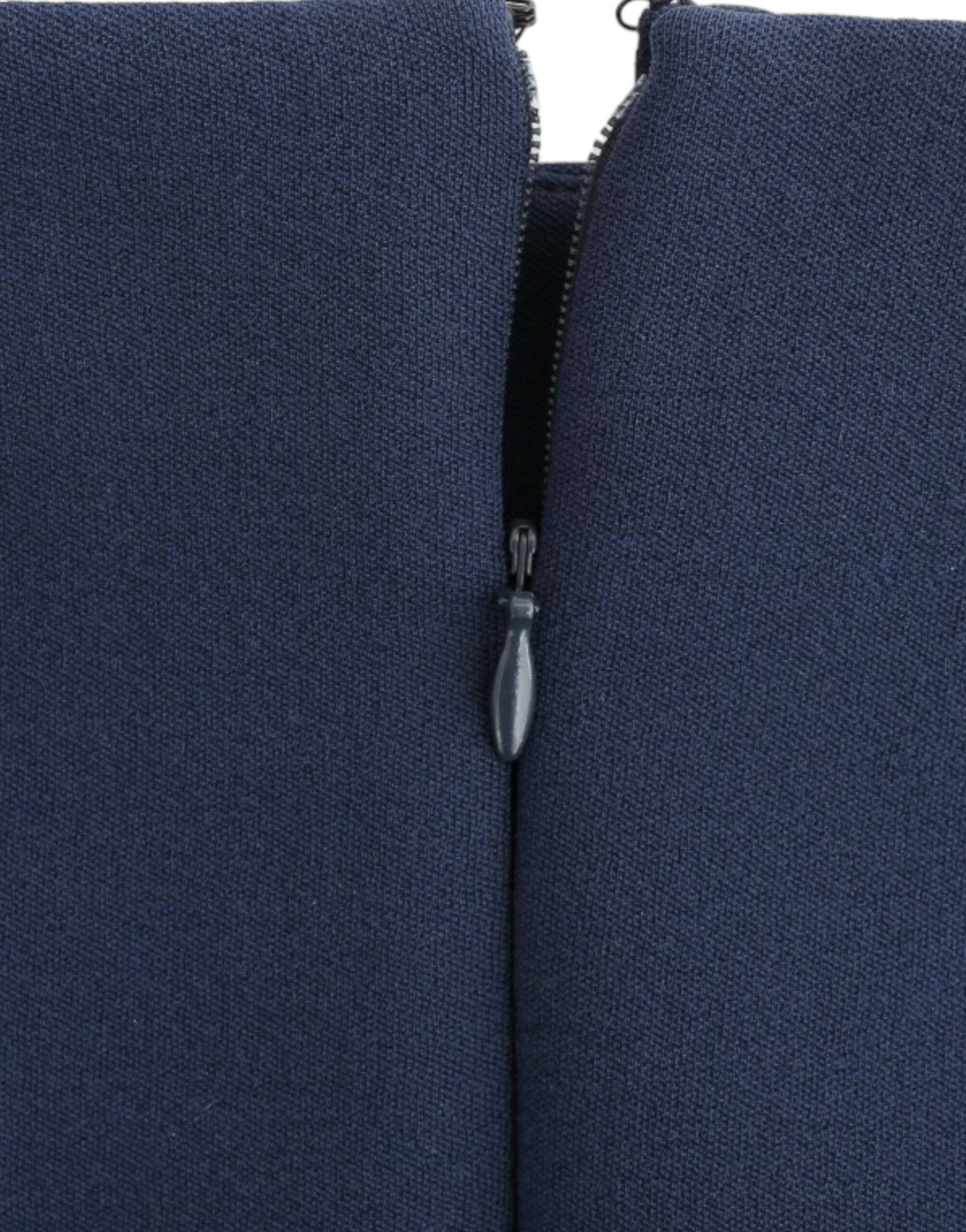 Costume National Chic Blue Mini Skirt with Side Zip Women's Closure Size 28" / US 6 / IT 42 - 5 Thumbnail