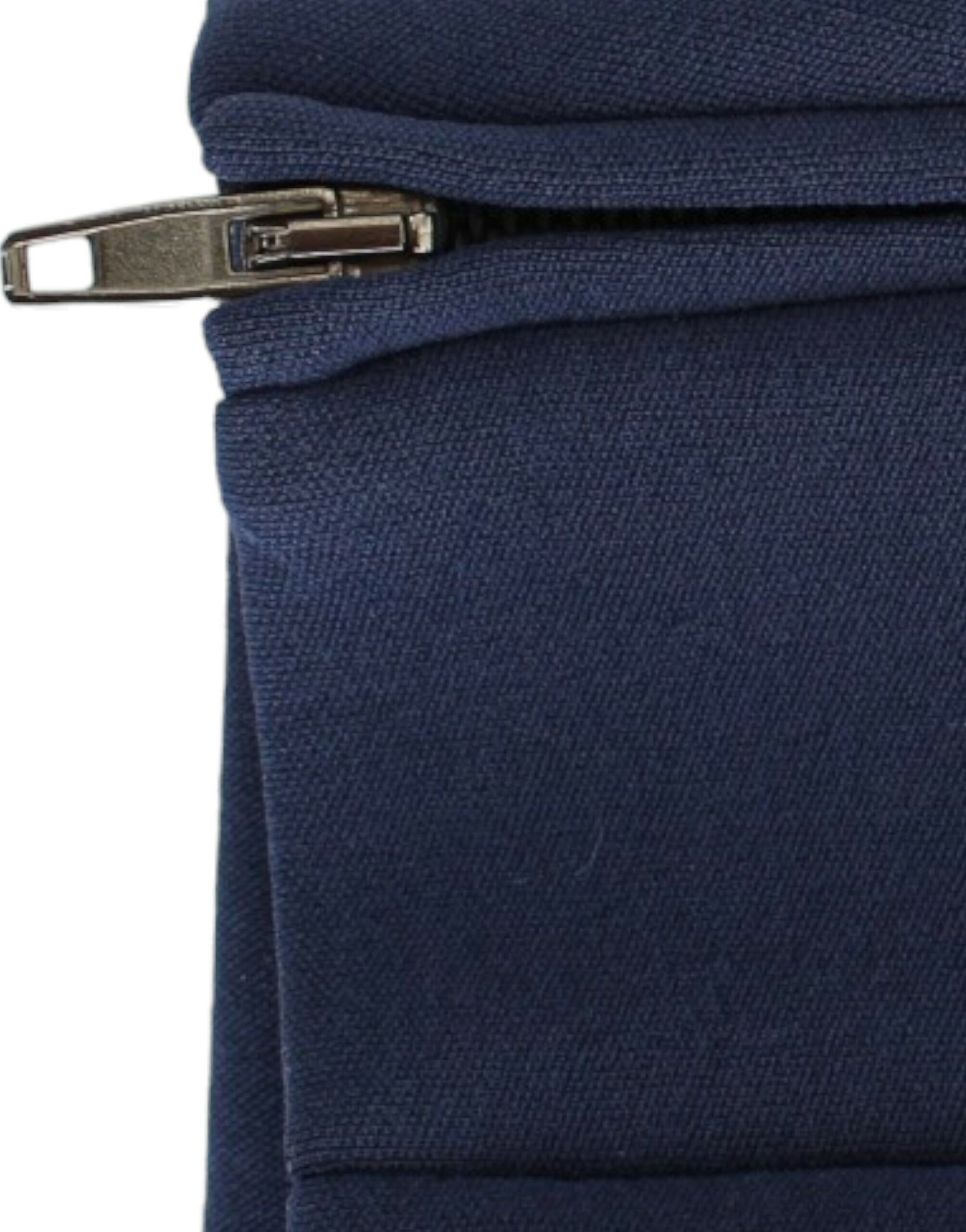 Costume National Chic Blue Mini Skirt with Side Zip Women's Closure Size 28" / US 6 / IT 42 - 6 Thumbnail