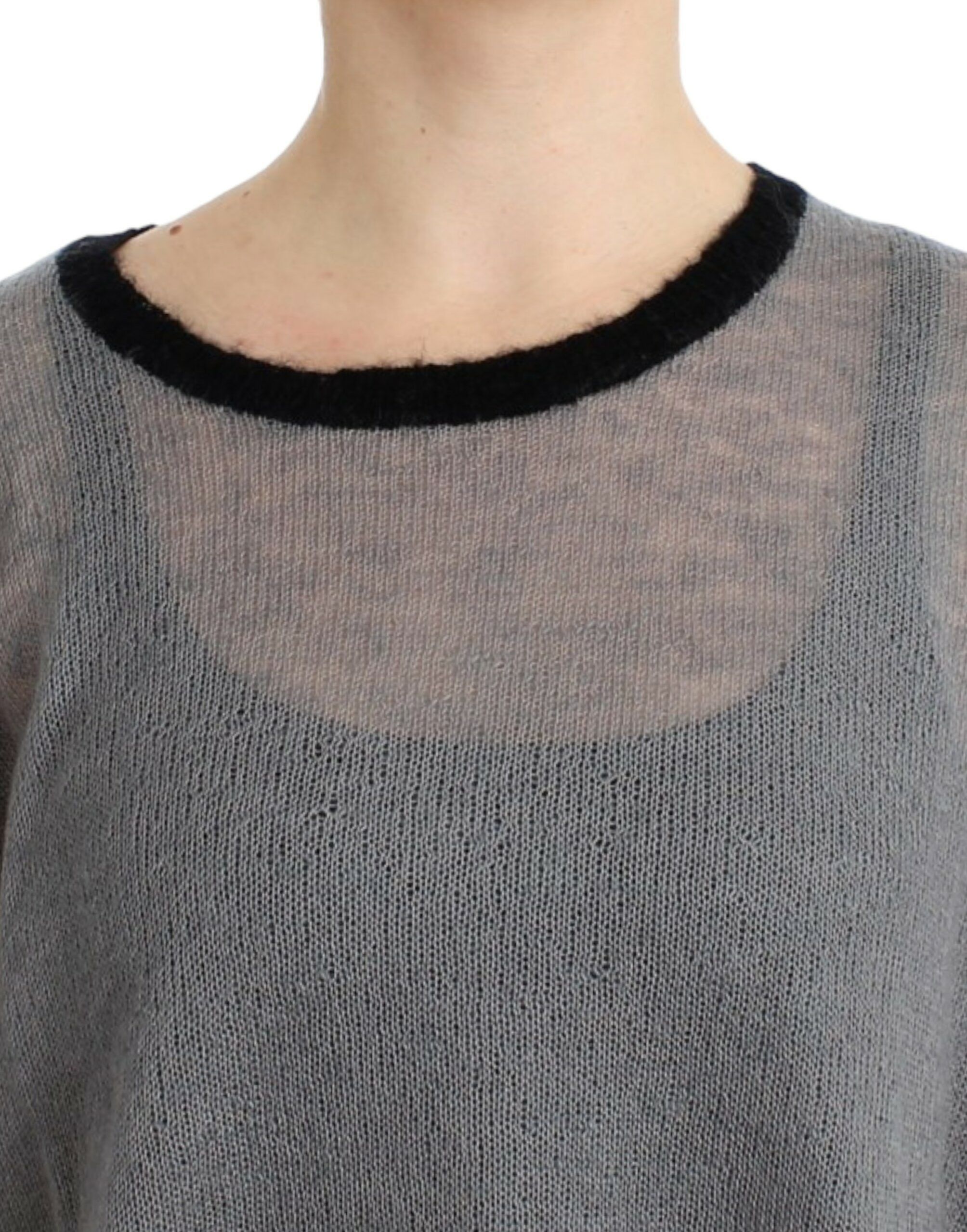 Costume National Chic Asymmetric Embellished Knit Women's Sweater Size S / US 4 / IT 40 - 5 Thumbnail