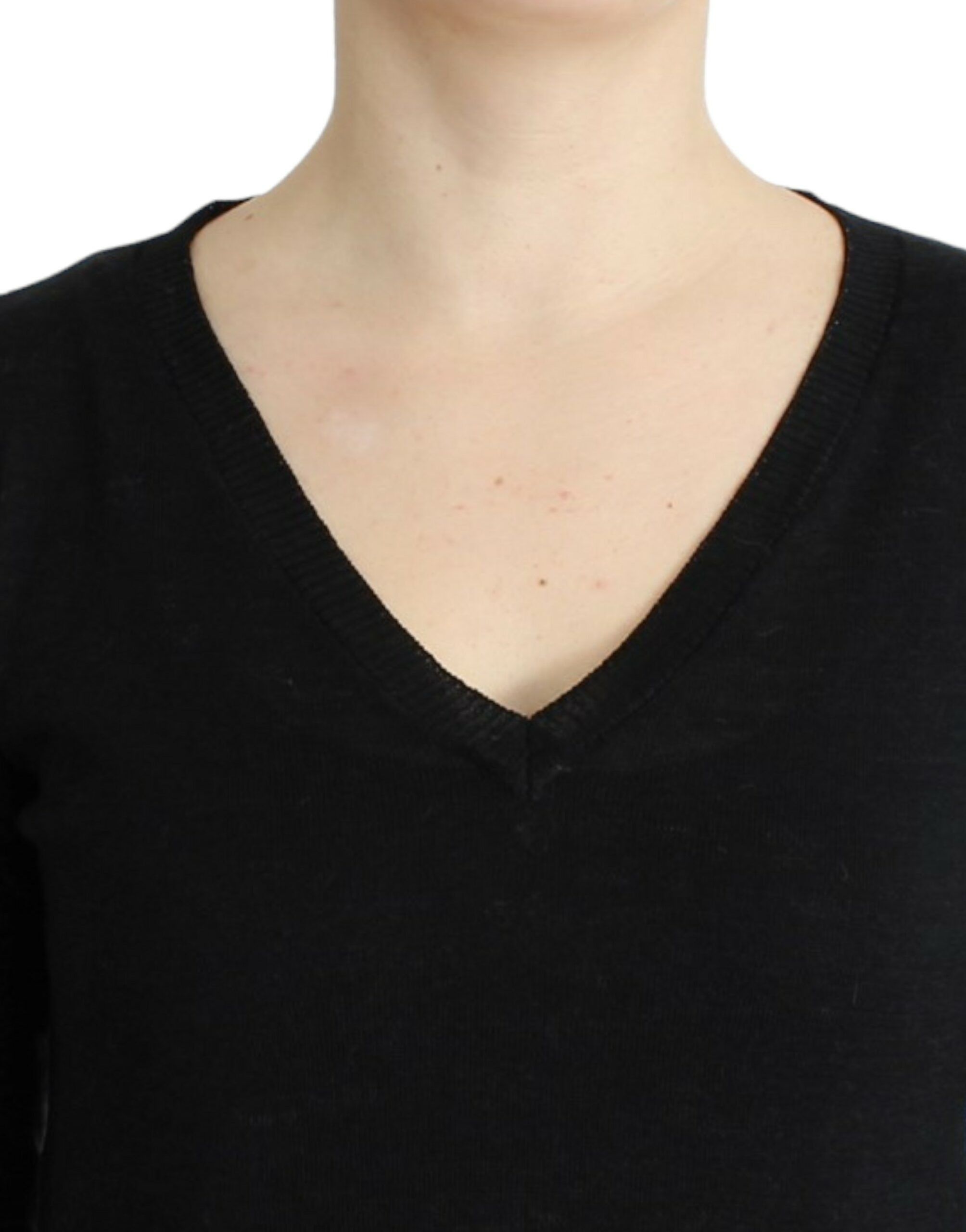 Costume National Elegant V-Neck Lightweight Women's Sweater Size M / US 6-8 / IT 42-44 - 5 Thumbnail