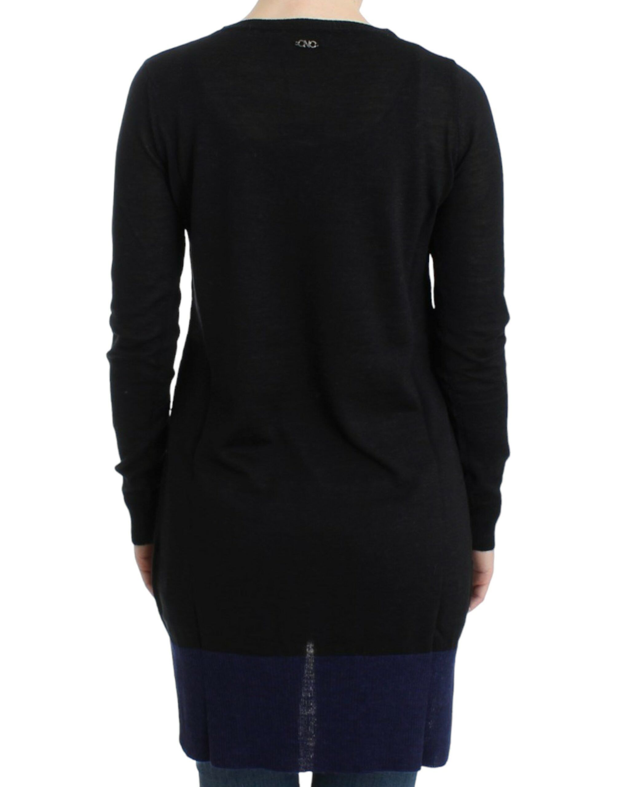 Costume National Elegant V-Neck Lightweight Women's Sweater Size M / US 6-8 / IT 42-44 - 3 Thumbnail