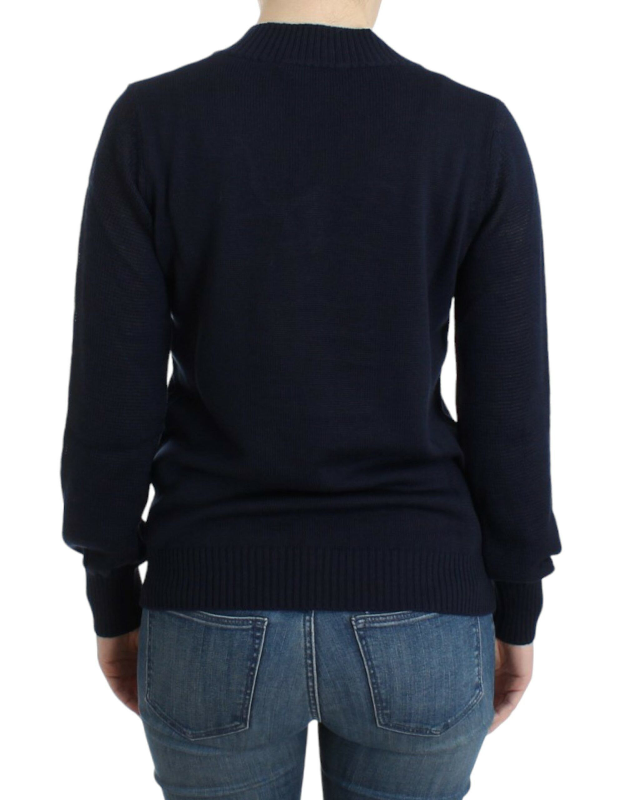 Costume National Elegant V-Neck Lightweight Women's Sweater Size XS / US 0-2 / IT 36-38 - 3 Thumbnail