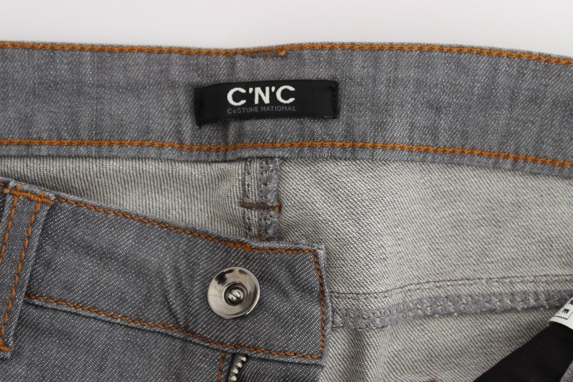 Costume National Elegant Gray Regular Fit Women's Jeans Size 26" / US 2 / IT 38 - 6 Thumbnail