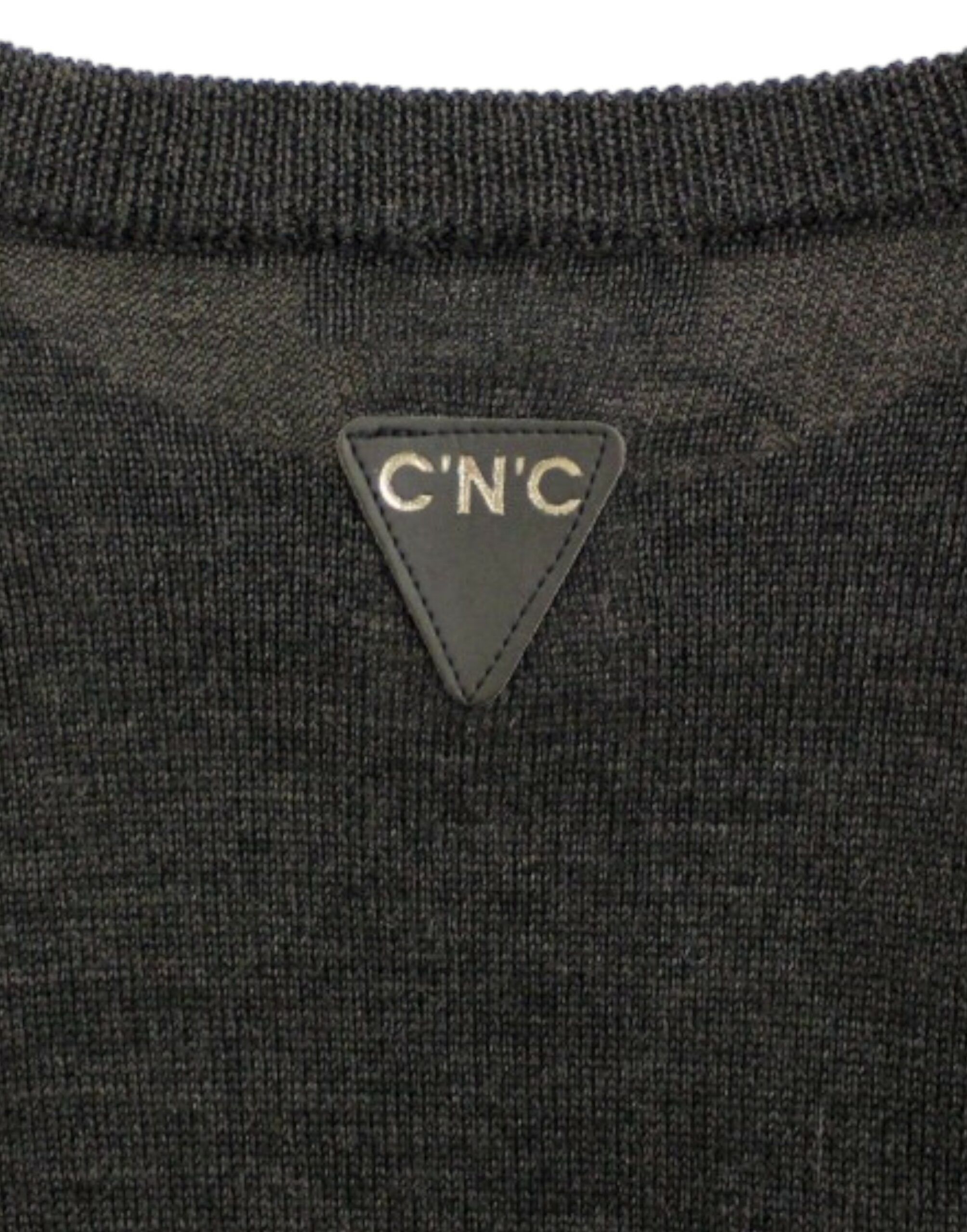 Costume National Elegant Gray Crewneck Sweater Men's Pullover Size US M / EU 48-50 / 2 - 6 Thumbnail
