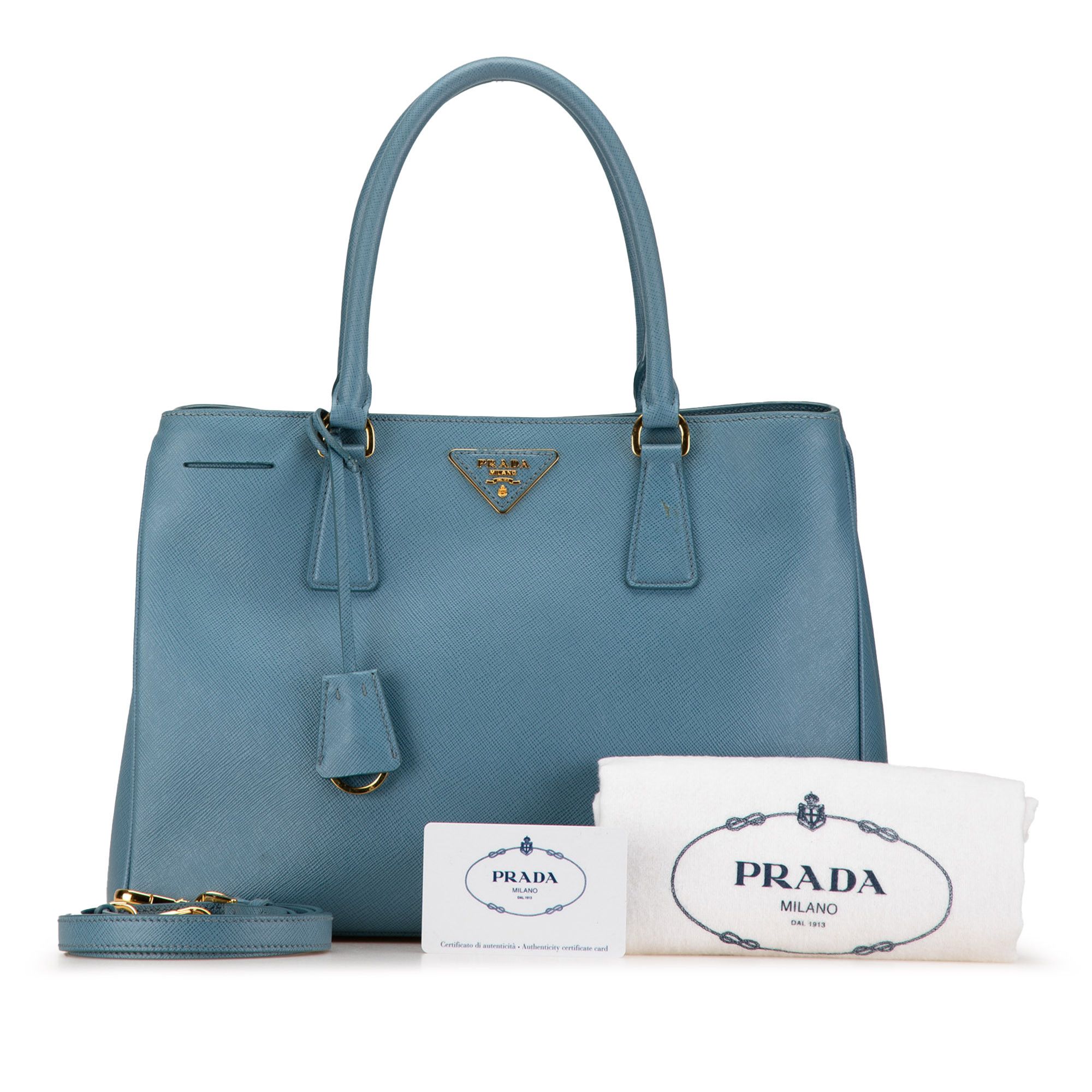 Prada Prada Medium Saffiano Galleria Satchel Size ONE SIZE - 11 Thumbnail