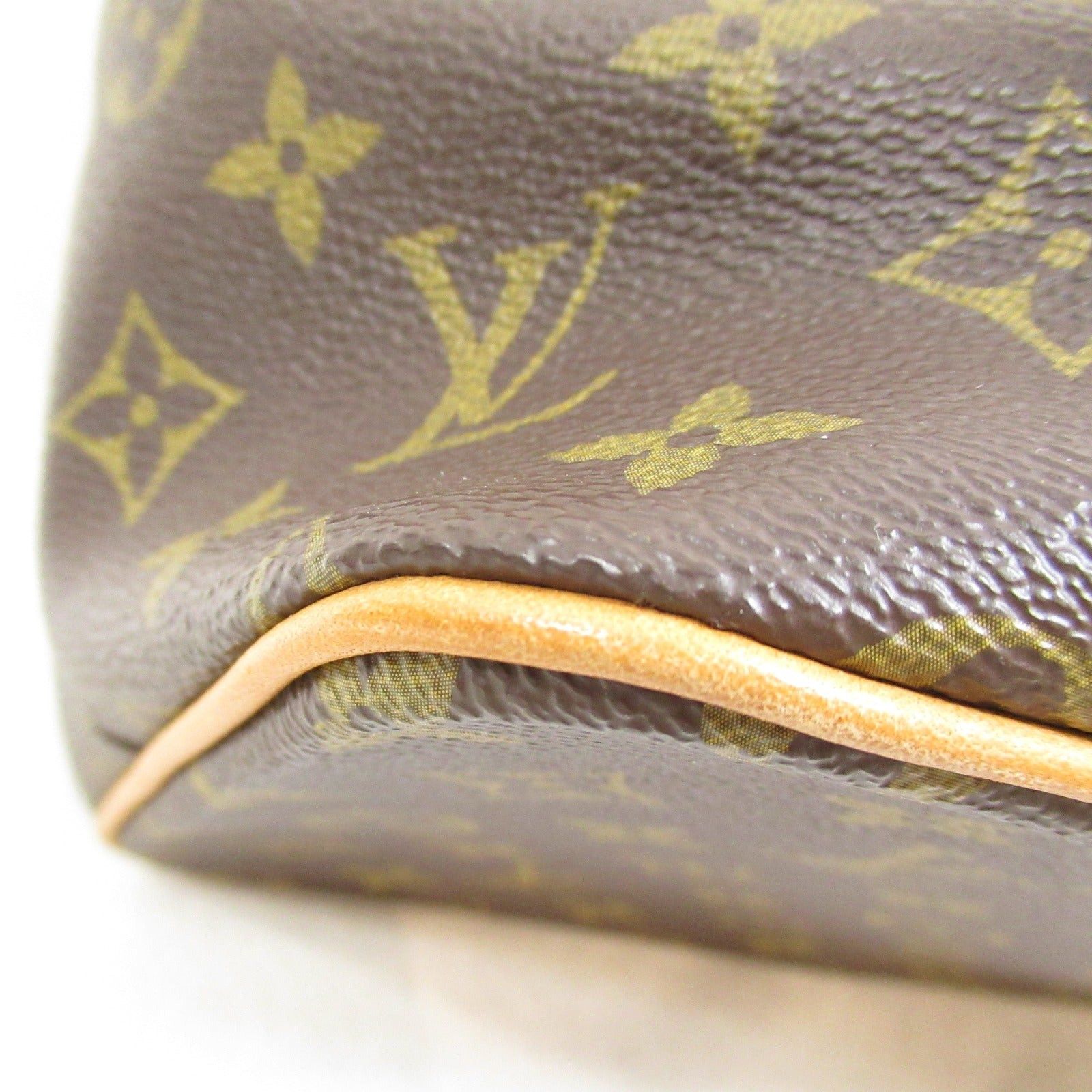 Louis Vuitton Louis Vuitton Palermo Pm Shoulder Bag Coated Canvas Monogram Brown Size ONE SIZE - 10 Thumbnail