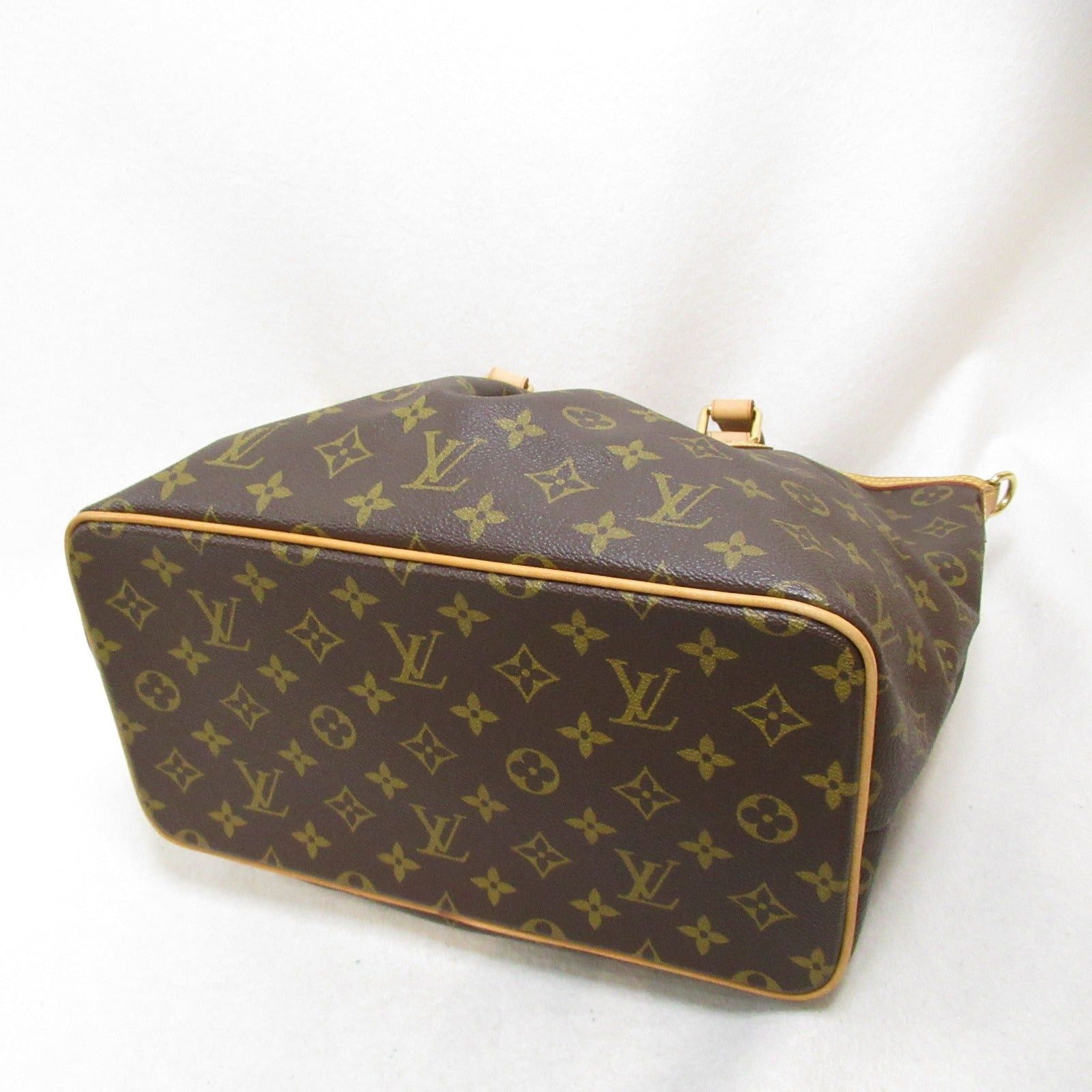 Louis Vuitton Louis Vuitton Palermo Pm Shoulder Bag Coated Canvas Monogram Brown Size ONE SIZE - 4 Thumbnail