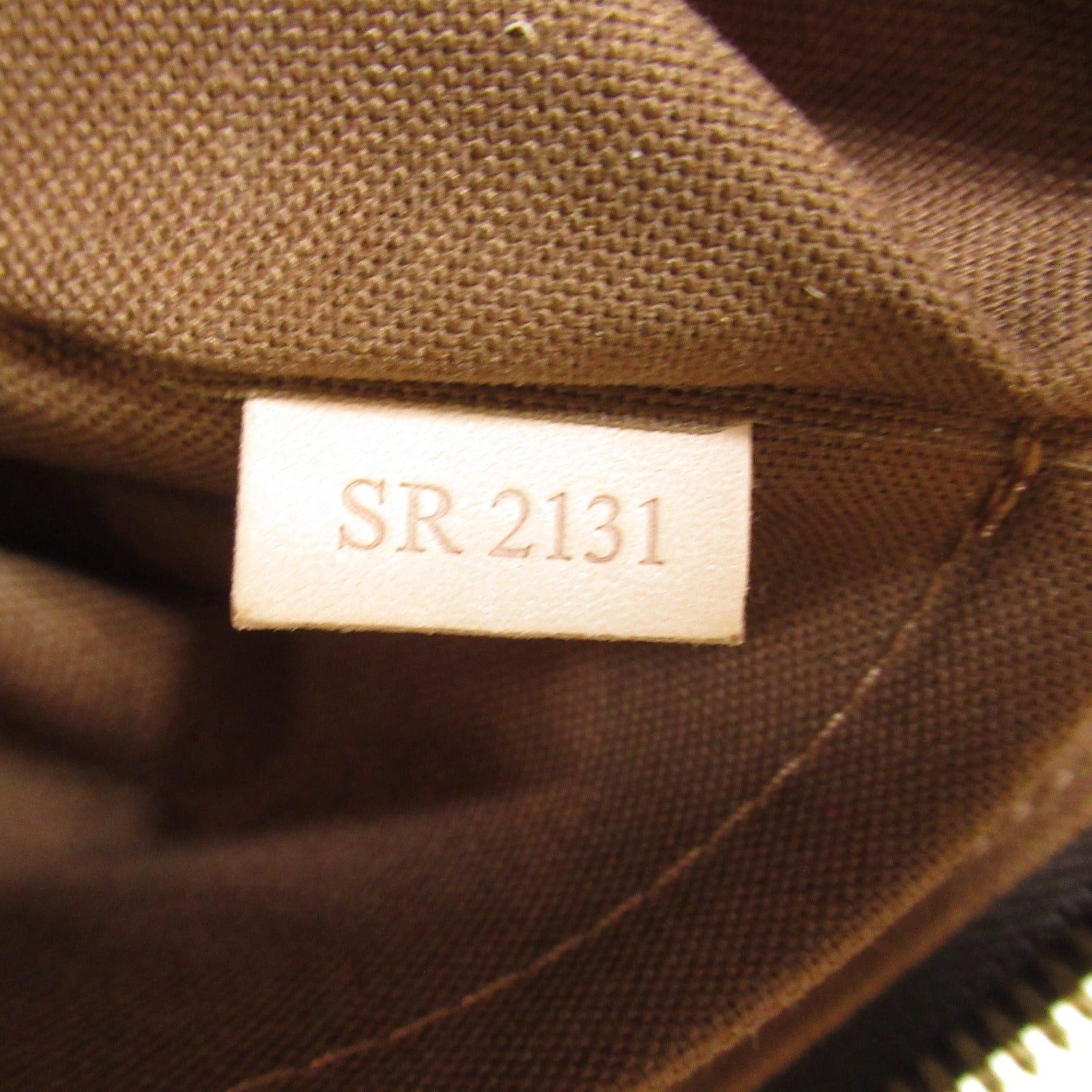 Louis Vuitton Louis Vuitton Palermo Pm Shoulder Bag Coated Canvas Monogram Brown Size ONE SIZE - 7 Thumbnail