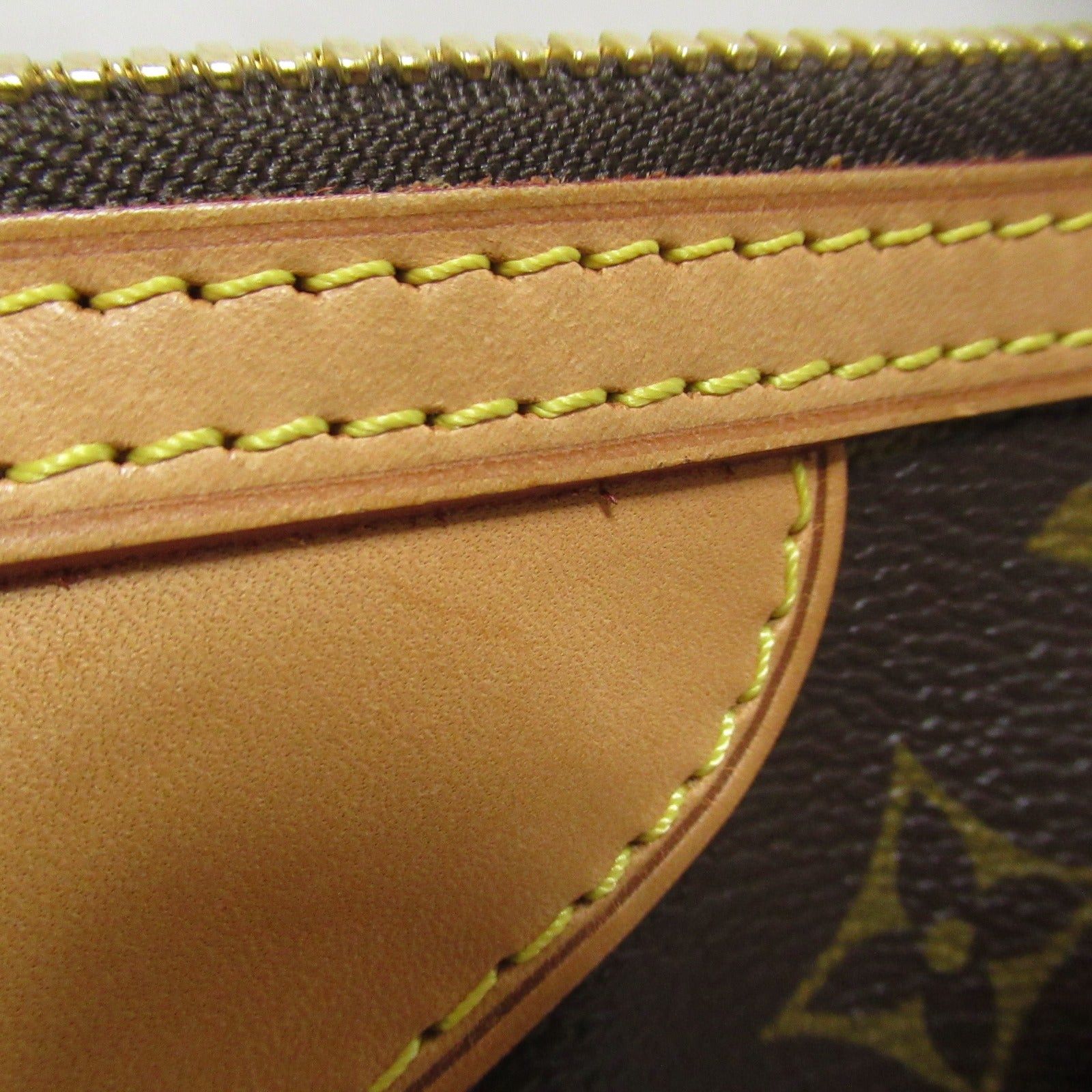 Louis Vuitton Louis Vuitton Palermo Pm Shoulder Bag Coated Canvas Monogram Brown Size ONE SIZE - 11 Thumbnail