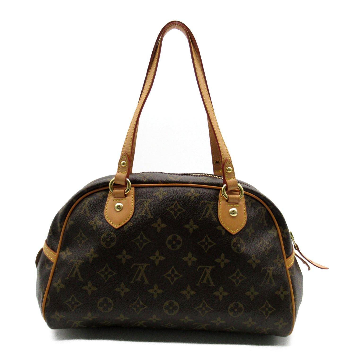 Louis Vuitton Louis Vuitton Montorgueil Pm Shoulder Bag Coated Canvas Monogram Brown Size ONE SIZE - 3 Thumbnail