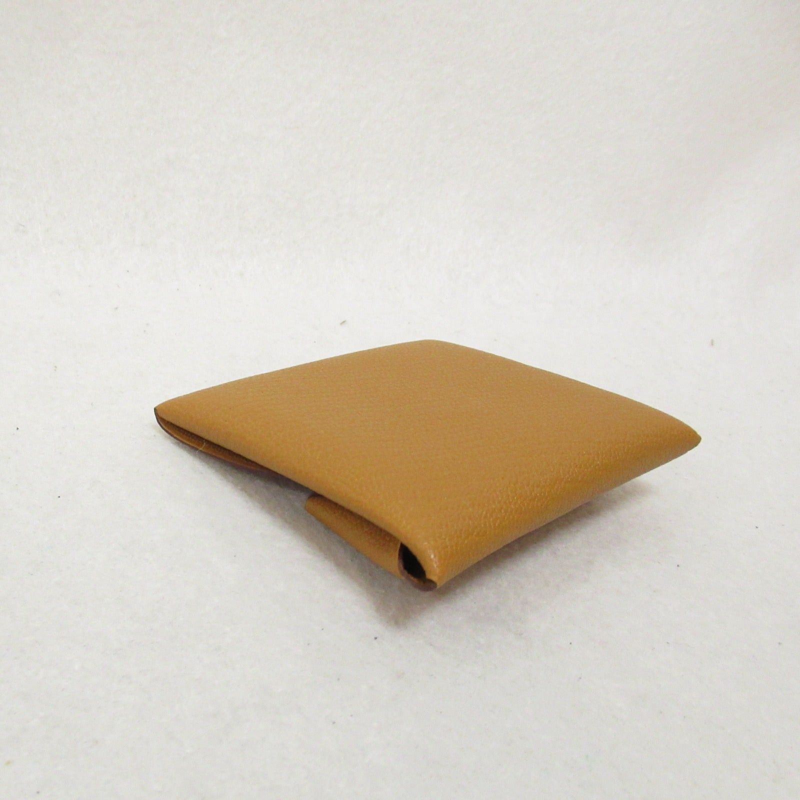 Hermes Hermes Bastia Sesame Coin Purse Leather Chevre Brown Silver Hardware B Stamp Size ONE SIZE - 3 Thumbnail