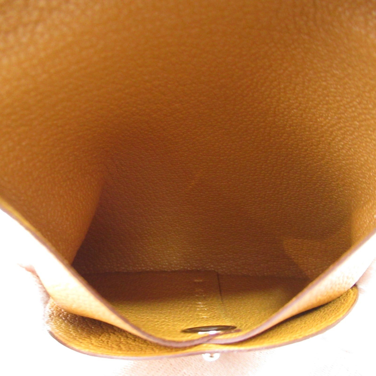 Hermes Hermes Bastia Sesame Coin Purse Leather Chevre Brown Silver Hardware B Stamp Size ONE SIZE - 5 Thumbnail