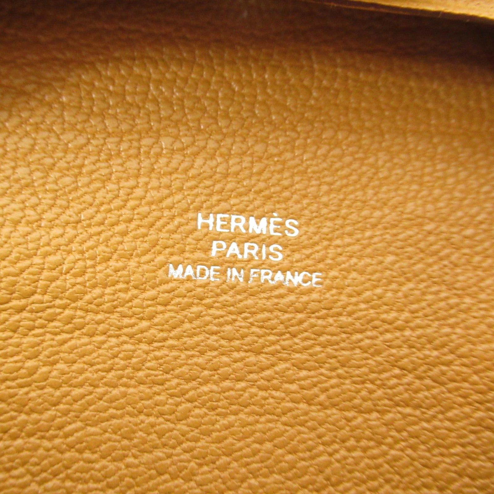 Hermes Hermes Bastia Sesame Coin Purse Leather Chevre Brown Silver Hardware B Stamp Size ONE SIZE - 6 Thumbnail