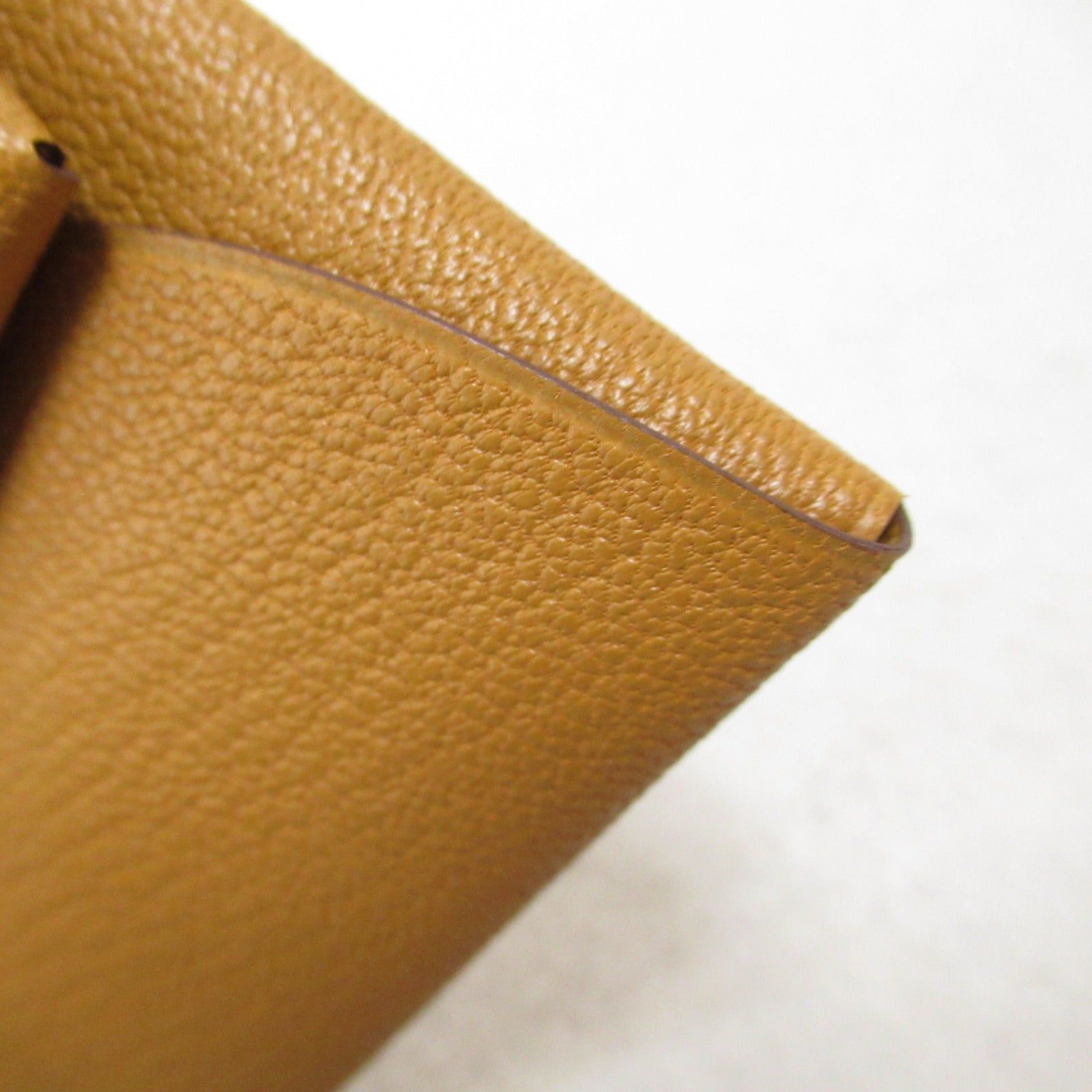 Hermes Hermes Bastia Sesame Coin Purse Leather Chevre Brown Silver Hardware B Stamp Size ONE SIZE - 8 Thumbnail