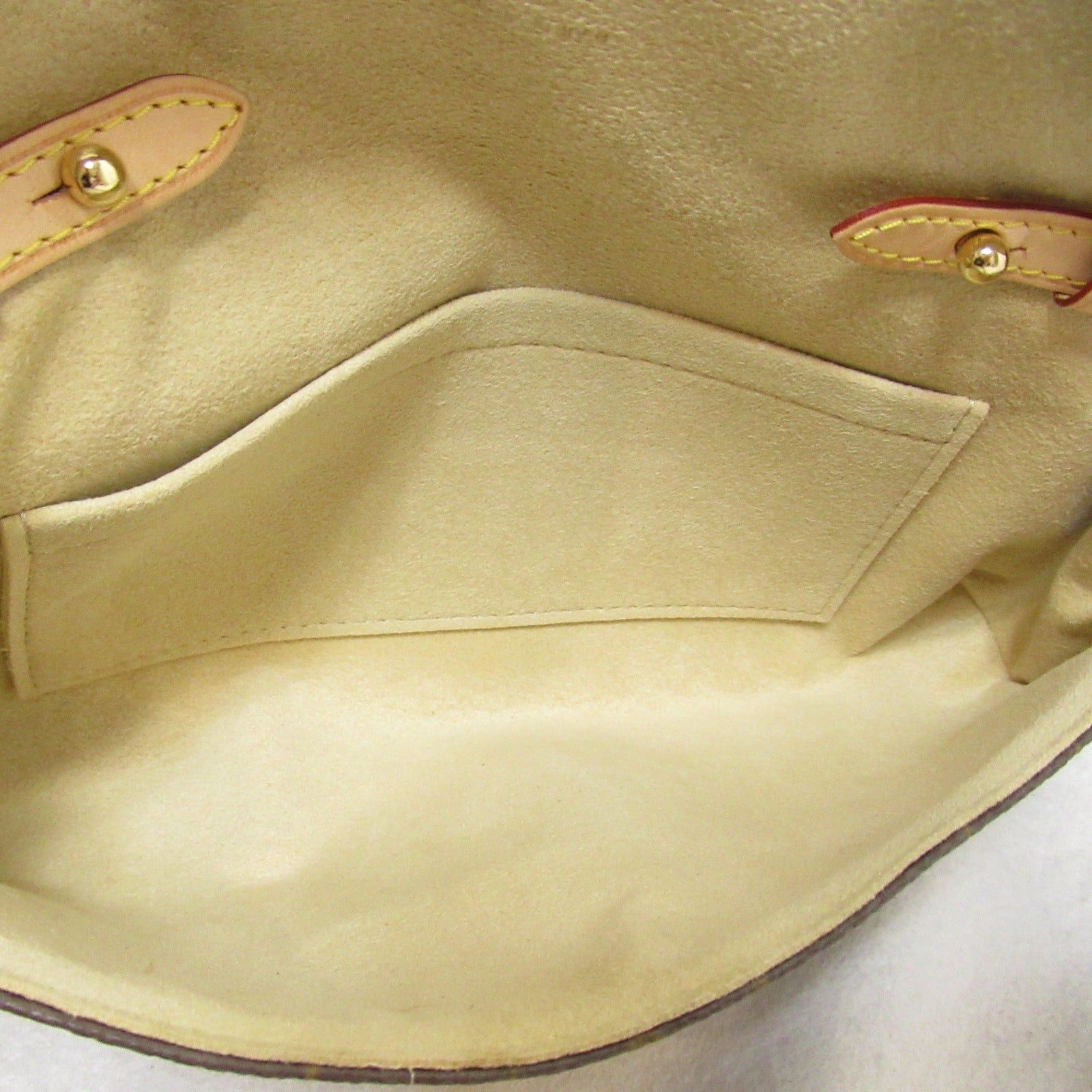 Louis Vuitton Louis Vuitton Pochette Beverly Shoulder Bag Coated Canvas Monogram Brown Size ONE SIZE - 5 Thumbnail