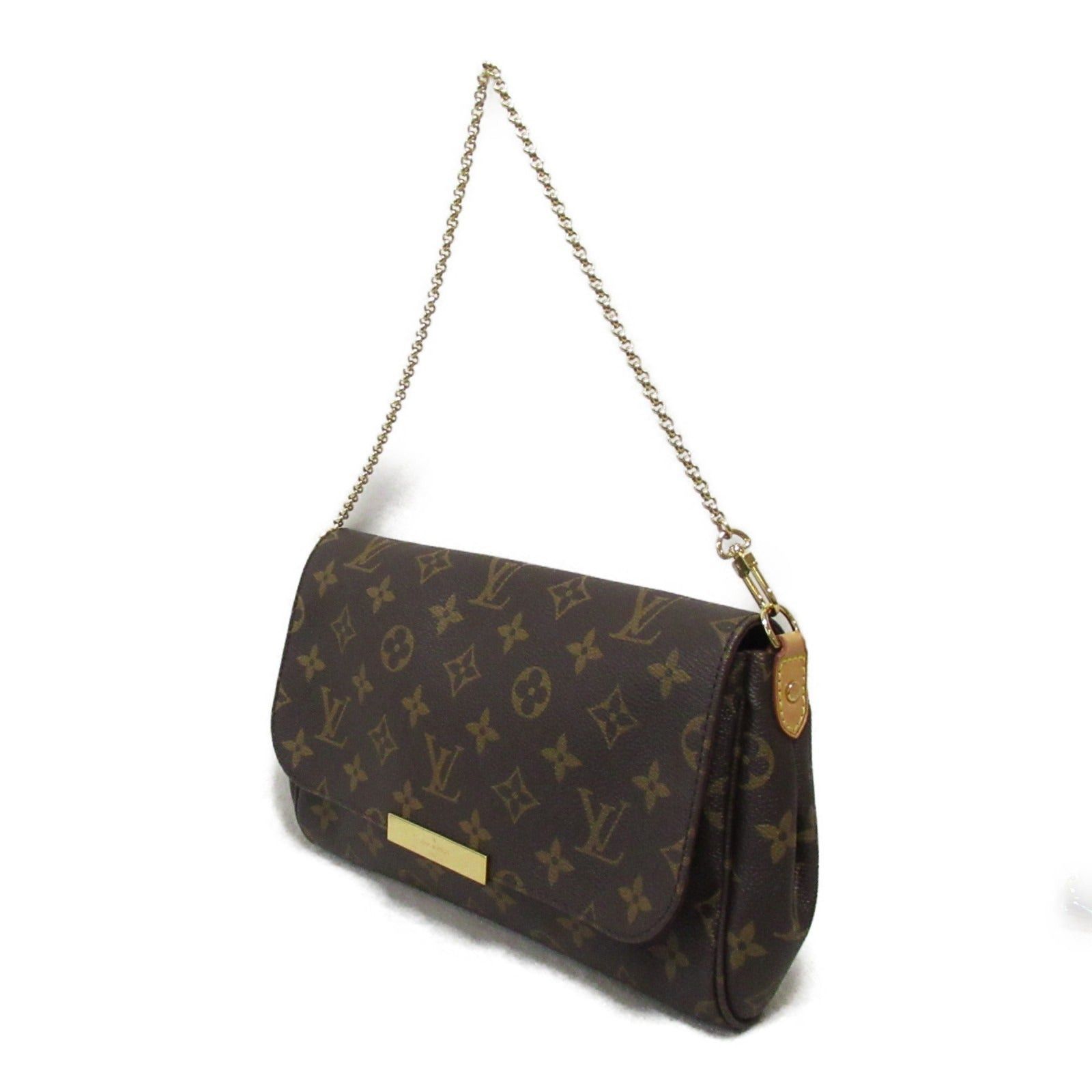 Louis Vuitton Louis Vuitton Favorite Mm Shoulder Bag Coated Canvas Monogram Brown Size ONE SIZE - 3 Thumbnail