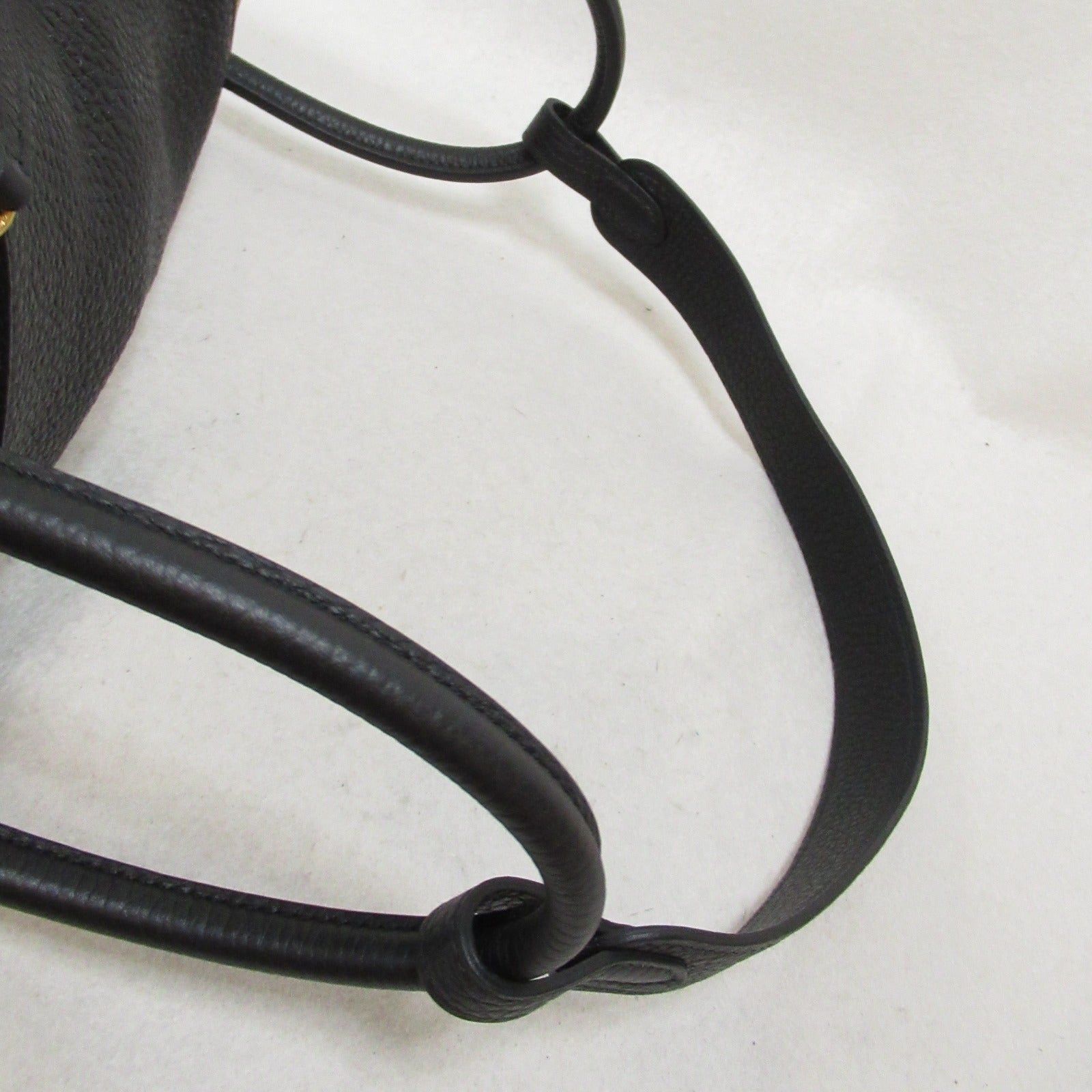 Hermes Hermes Lindy 26 Black Shoulder Bag Leather Clemence (Hermes) Gold Hardware U Stamp Size ONE SIZE - 8 Thumbnail