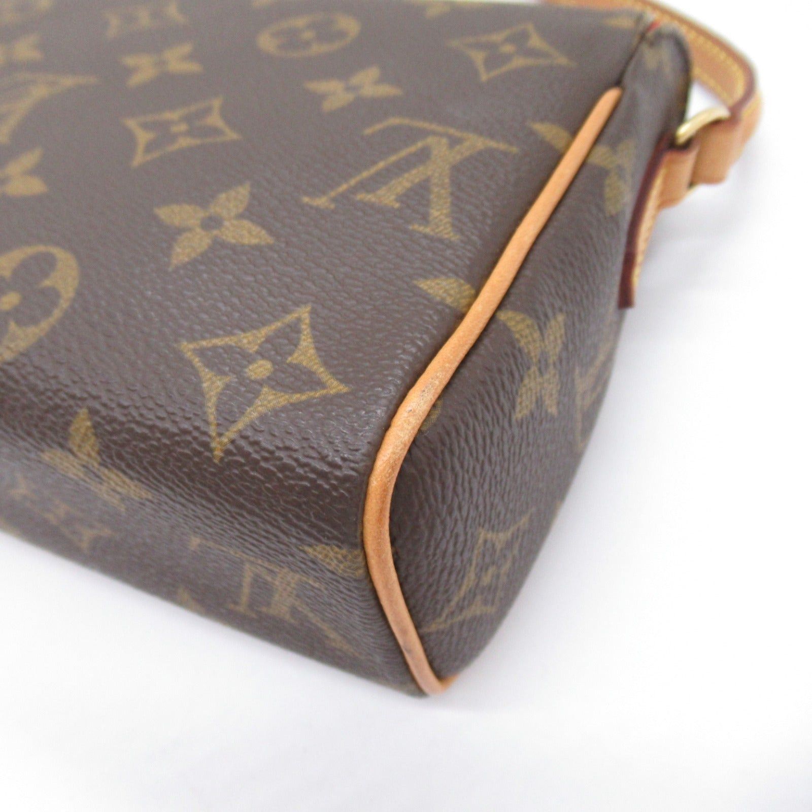 Louis Vuitton Louis Vuitton Recital Handbag Coated Canvas Monogram Brown Size ONE SIZE - 11 Thumbnail