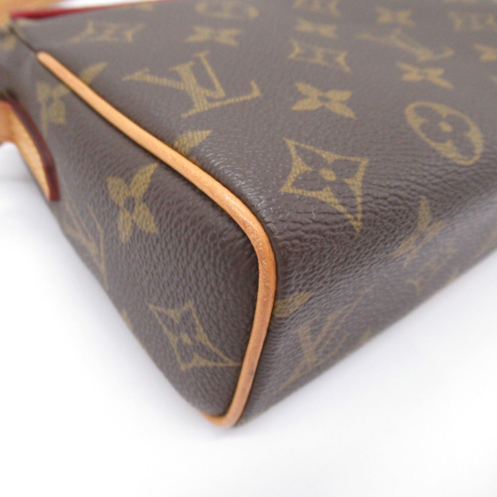 Louis Vuitton Louis Vuitton Recital Handbag Coated Canvas Monogram Brown Size ONE SIZE - 10 Thumbnail