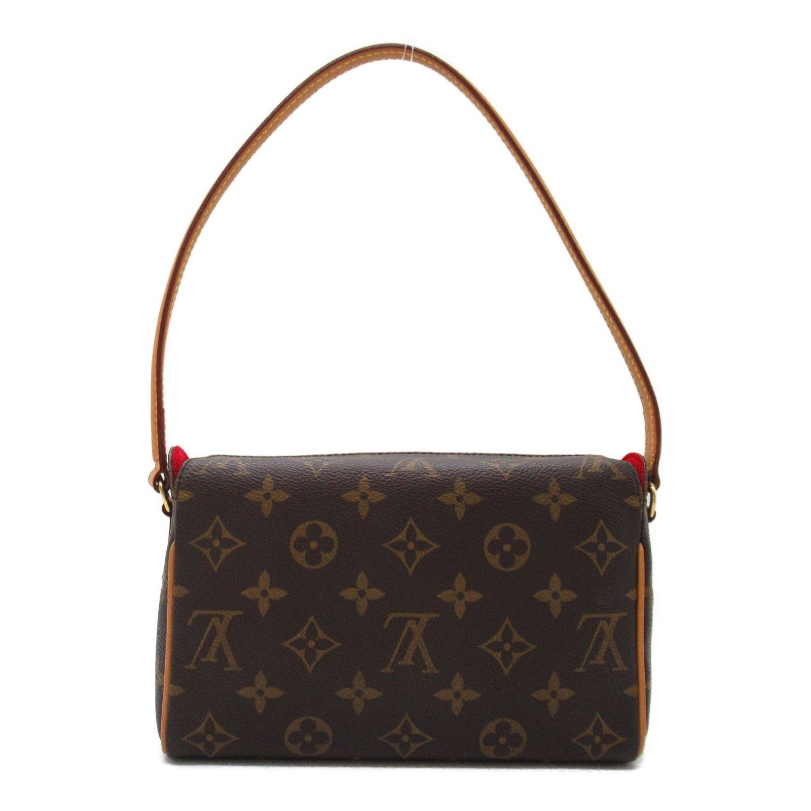 Louis Vuitton Louis Vuitton Recital Handbag Coated Canvas Monogram Brown Size ONE SIZE - 2 Thumbnail
