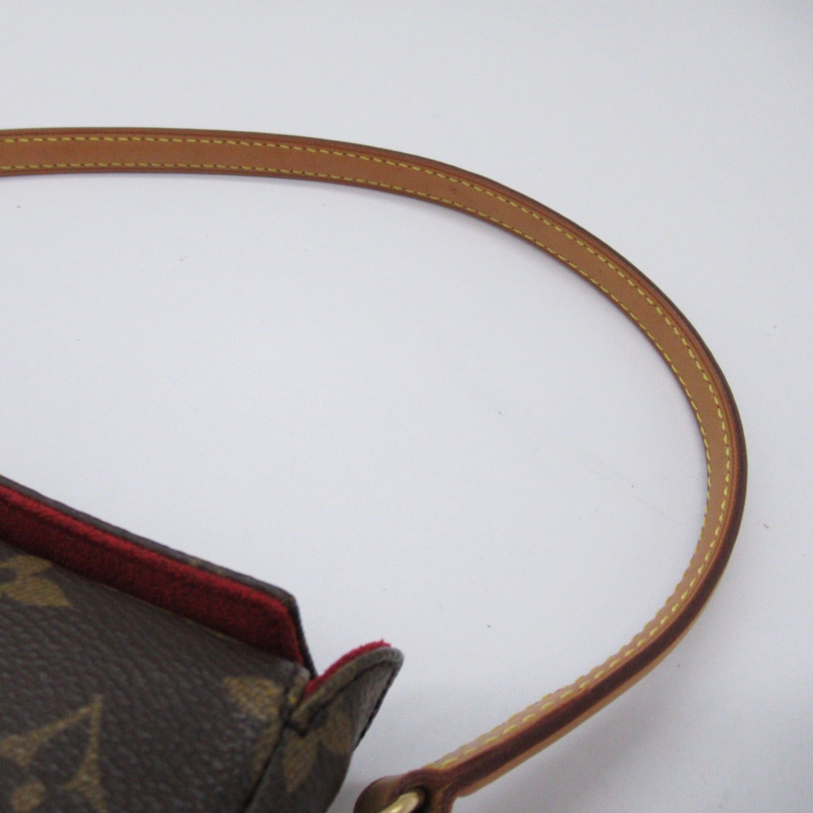 Louis Vuitton Louis Vuitton Recital Handbag Coated Canvas Monogram Brown Size ONE SIZE - 8 Thumbnail