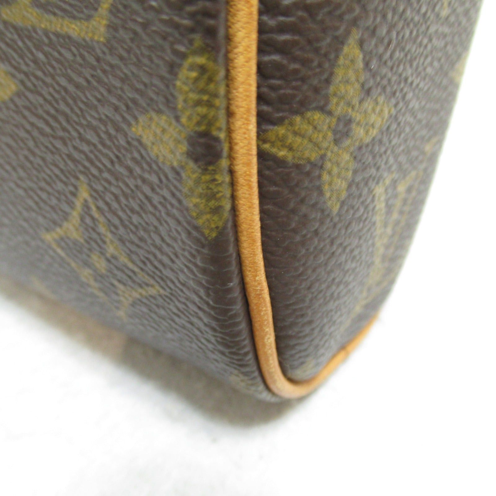 Louis Vuitton Louis Vuitton Sonatine Handbag Coated Canvas Monogram Brown Size ONE SIZE - 9 Thumbnail