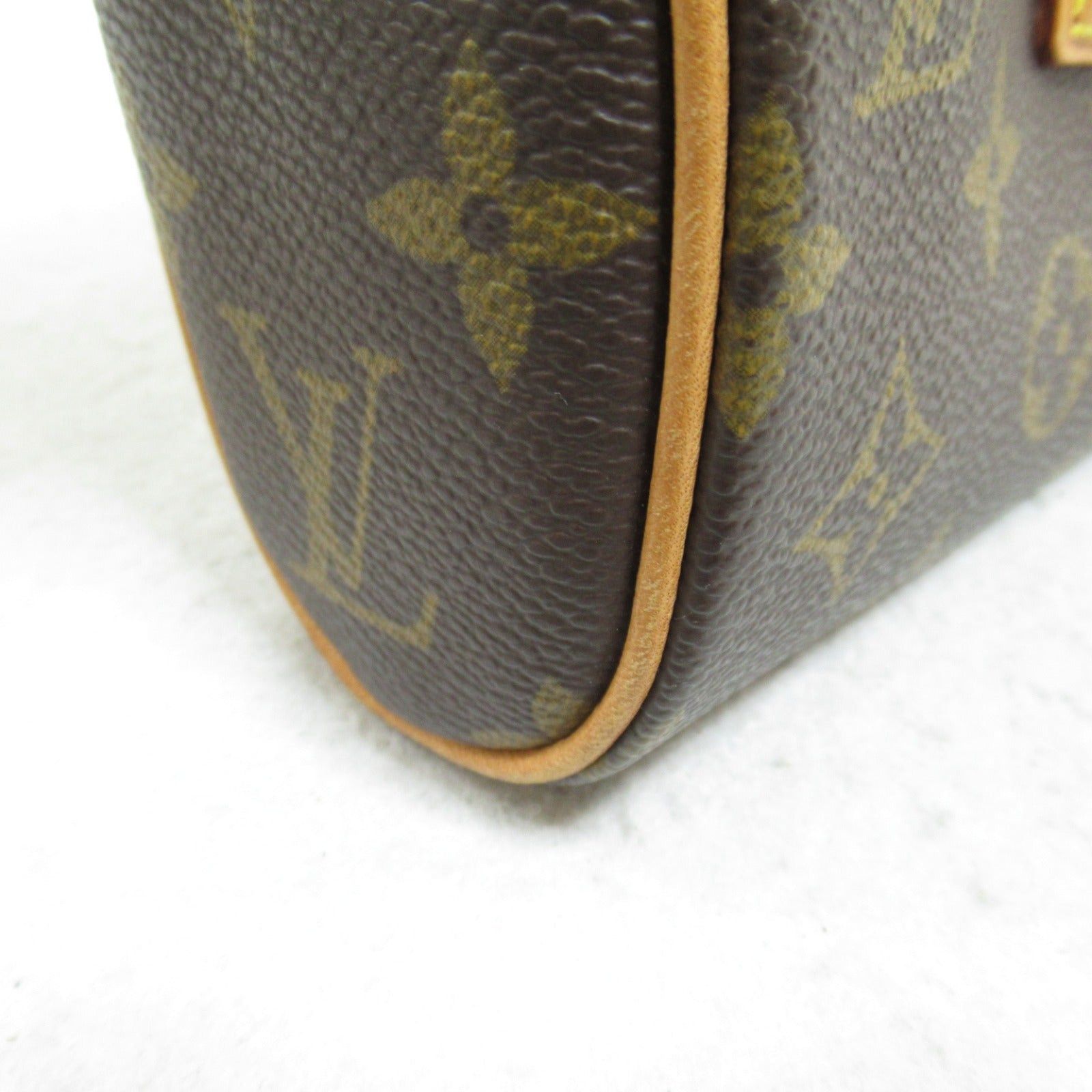 Louis Vuitton Louis Vuitton Sonatine Handbag Coated Canvas Monogram Brown Size ONE SIZE - 10 Thumbnail