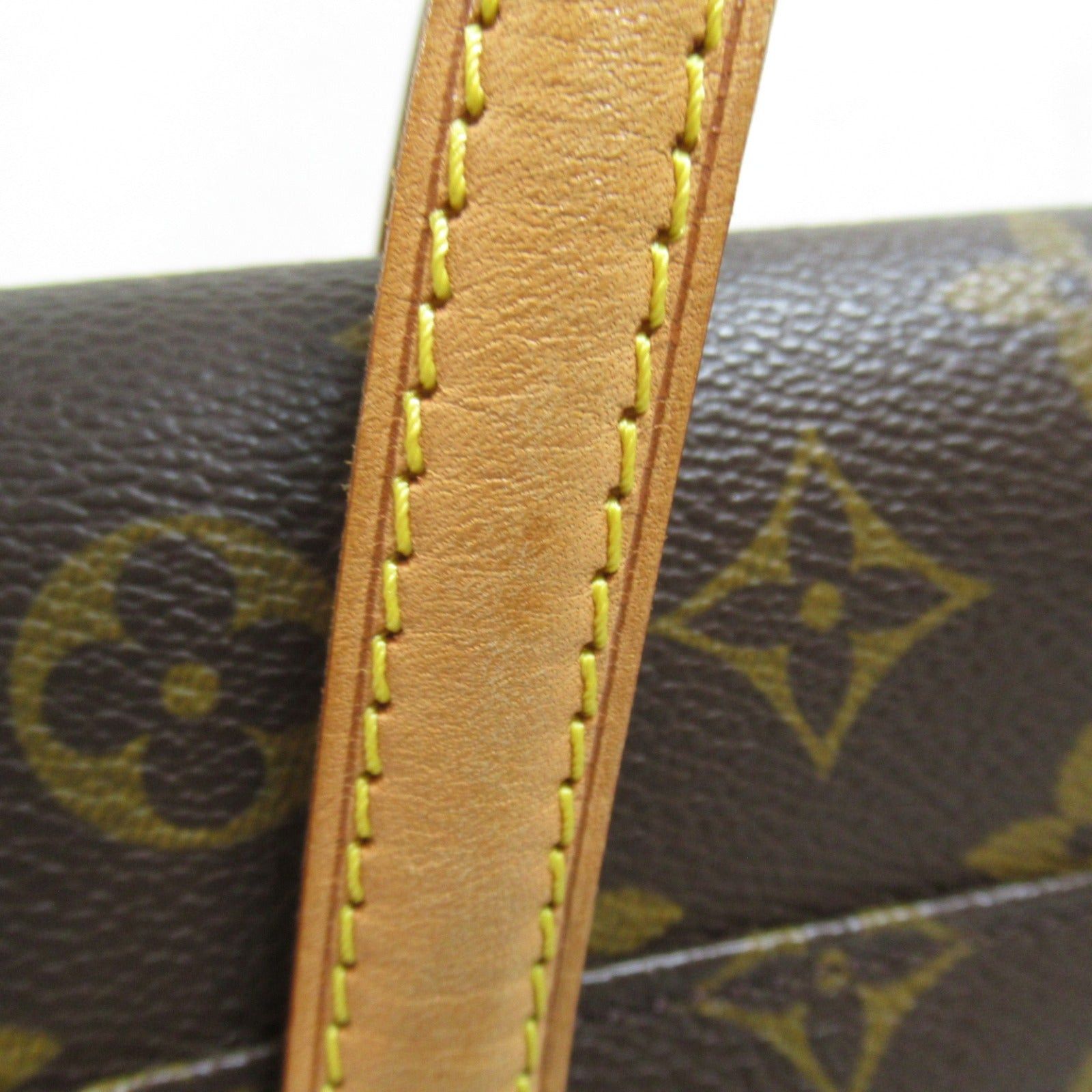 Louis Vuitton Louis Vuitton Sonatine Handbag Coated Canvas Monogram Brown Size ONE SIZE - 8 Thumbnail