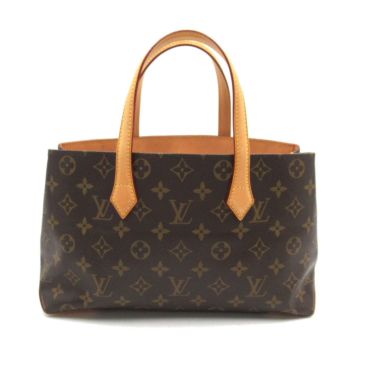 Louis Vuitton Louis Vuitton Wilshire Pm Handbag Coated Canvas Monogram Brown Size ONE SIZE - 2 Thumbnail