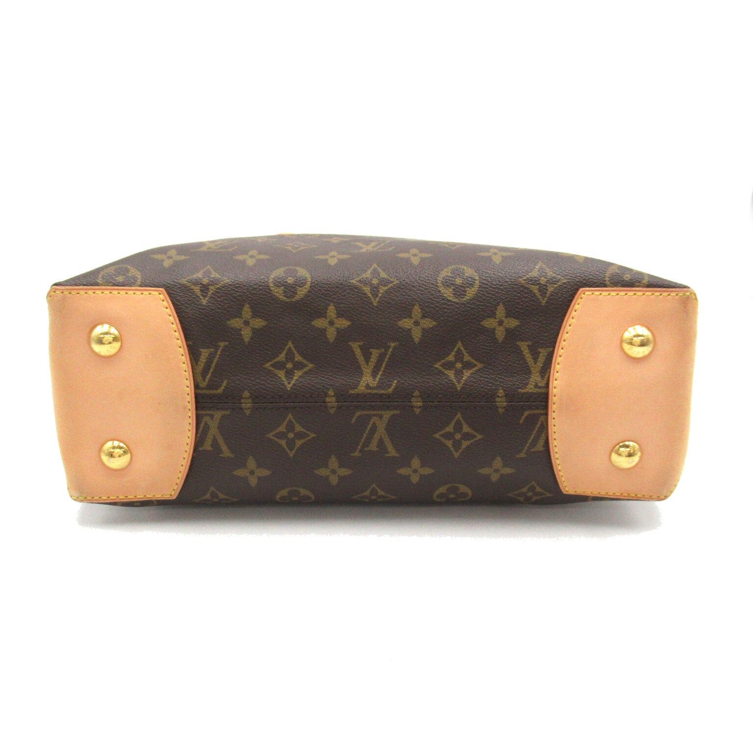 Louis Vuitton Louis Vuitton Wilshire Pm Handbag Coated Canvas Monogram Brown Size ONE SIZE - 4 Thumbnail