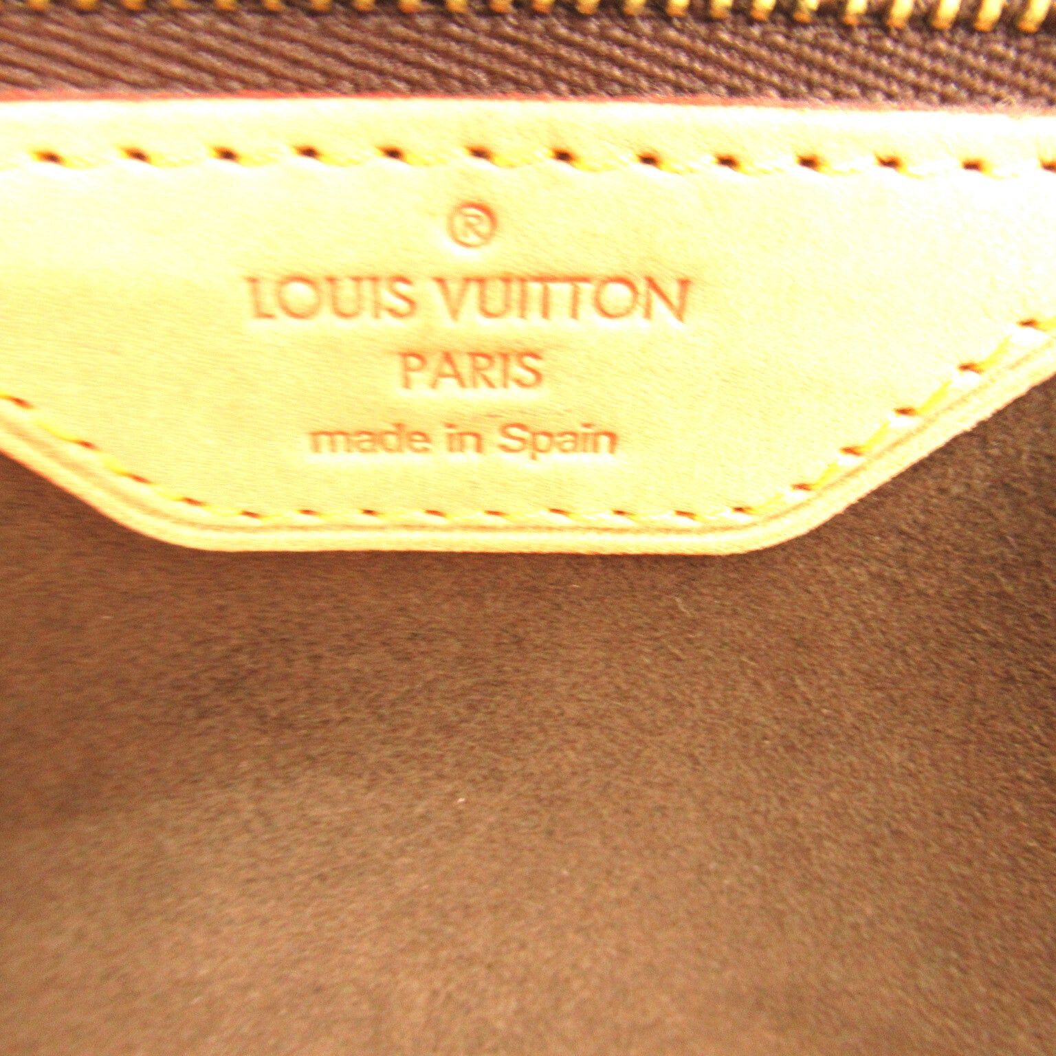 Louis Vuitton Louis Vuitton Wilshire Pm Handbag Coated Canvas Monogram Brown Size ONE SIZE - 6 Thumbnail