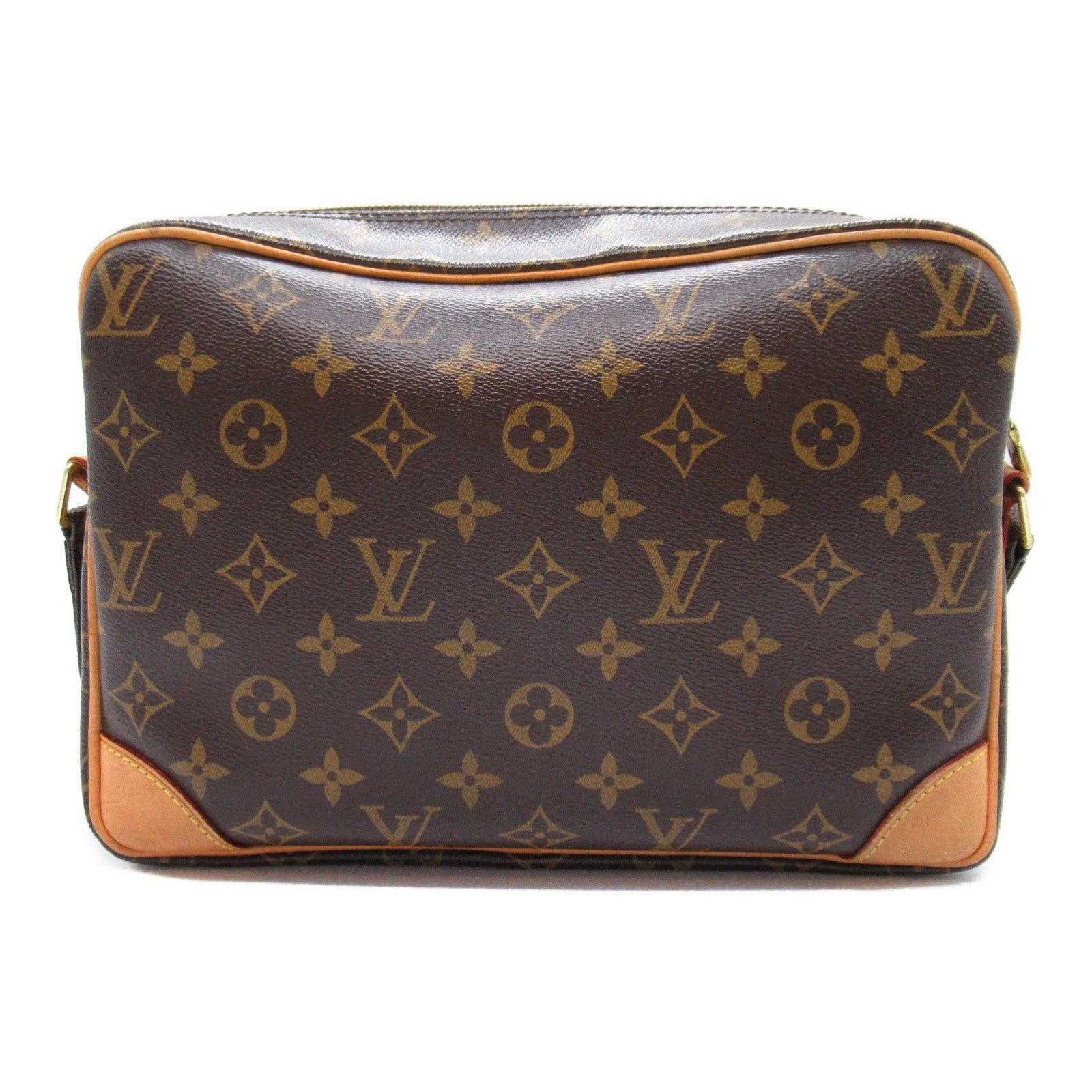Louis Vuitton Louis Vuitton Nil Shoulder Bag Coated Canvas Monogram Brown Size ONE SIZE - 2 Thumbnail