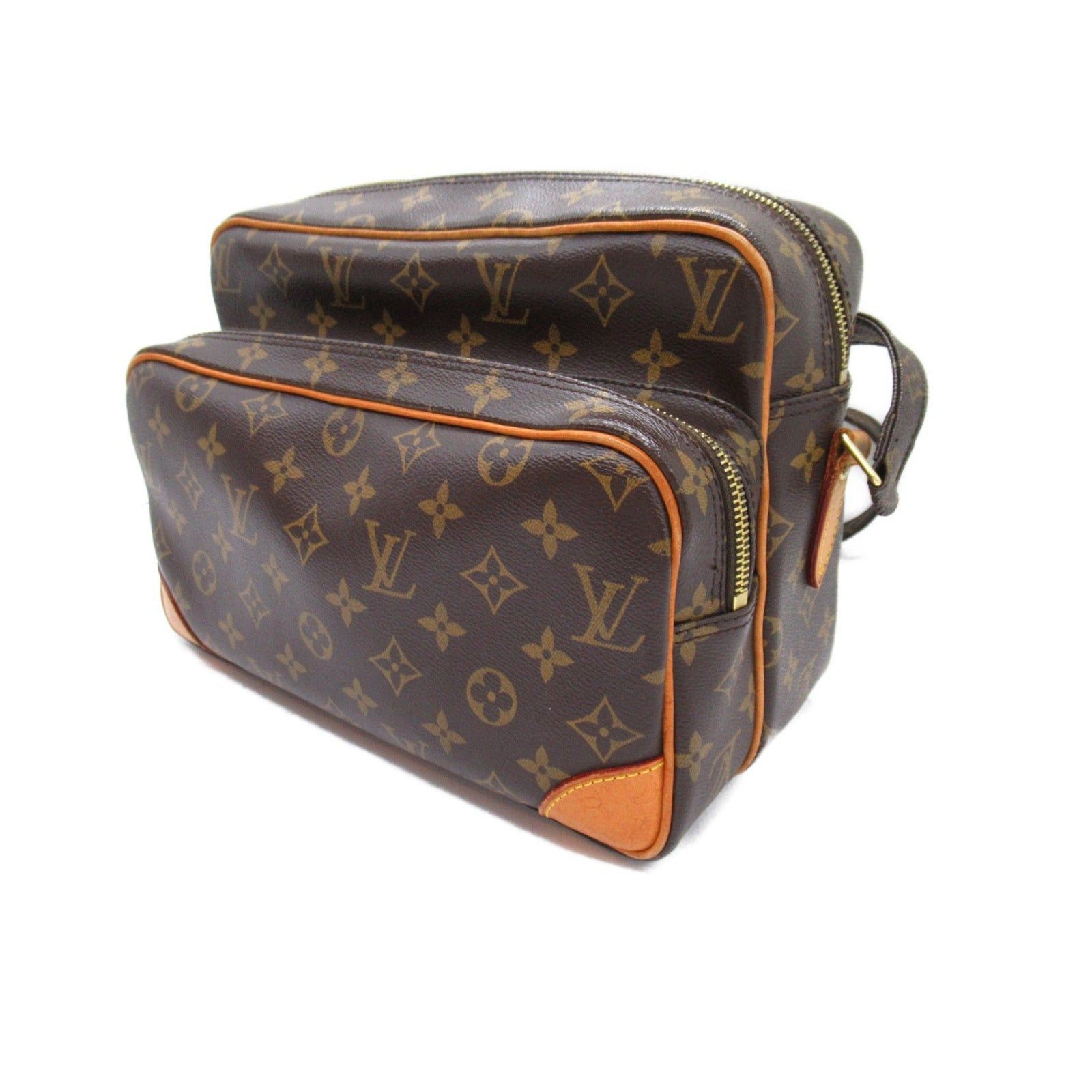 Louis Vuitton Louis Vuitton Nil Shoulder Bag Coated Canvas Monogram Brown Size ONE SIZE - 3 Thumbnail