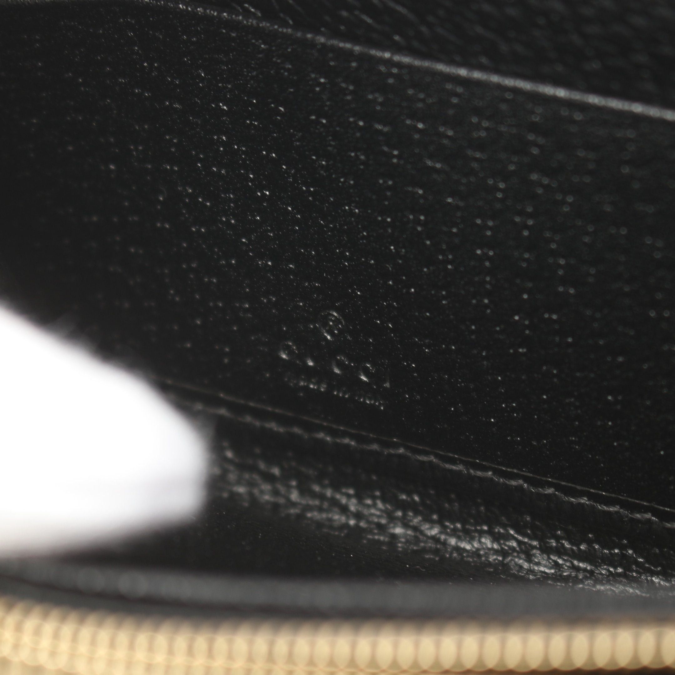 Gucci Gucci Horsebit Round Zipper Long Wallet Leather Black Size ONE SIZE - 4 Thumbnail