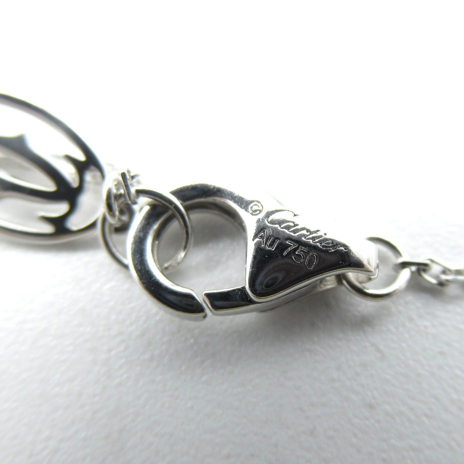 Cartier Cartier C De Cartier Diamond Necklace K18Wg (White Gold) Clear Size ONE SIZE - 5 Thumbnail