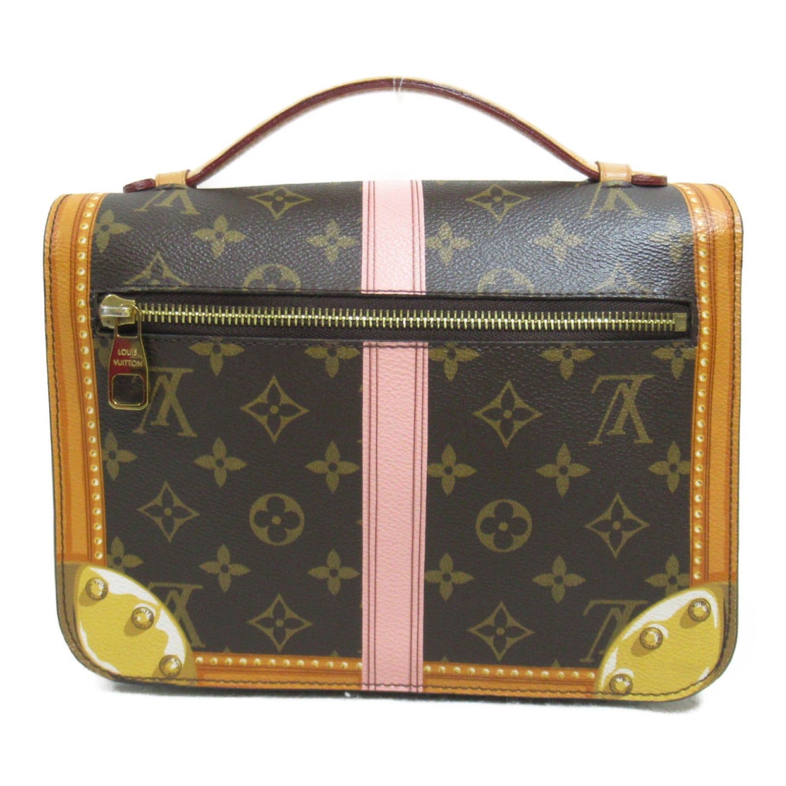 Louis Vuitton Louis Vuitton Pochette Metis Shoulder Bag Coated Canvas Monogram Summer Trunk Brown Size ONE SIZE - 2 Thumbnail