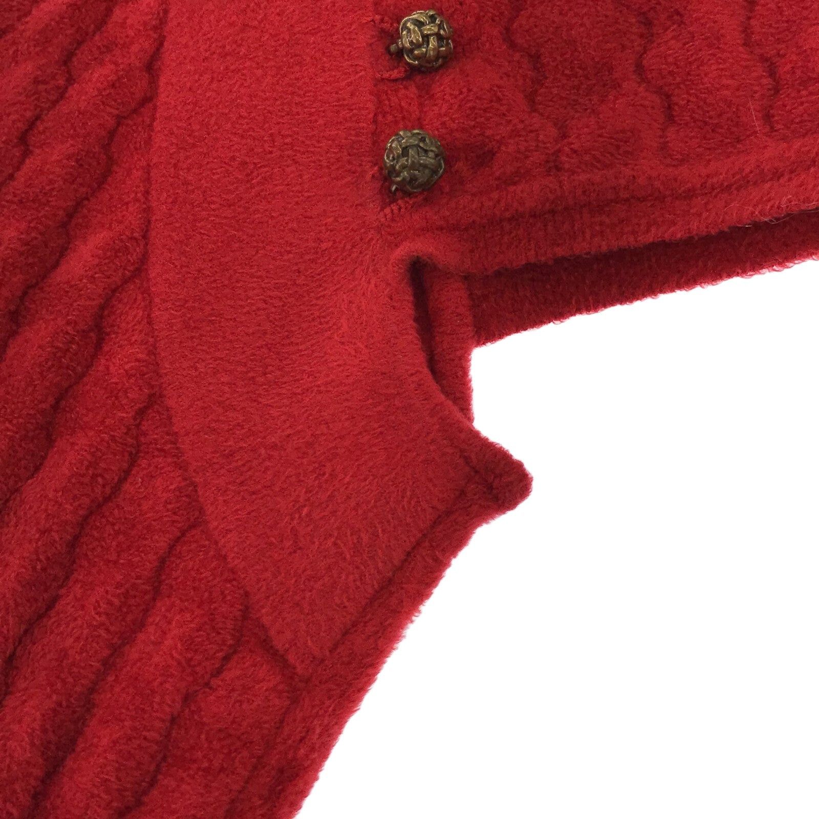 Chanel Chanel Short Sleeve Dress One Piece Rayon Red Size ONE SIZE - 7 Thumbnail