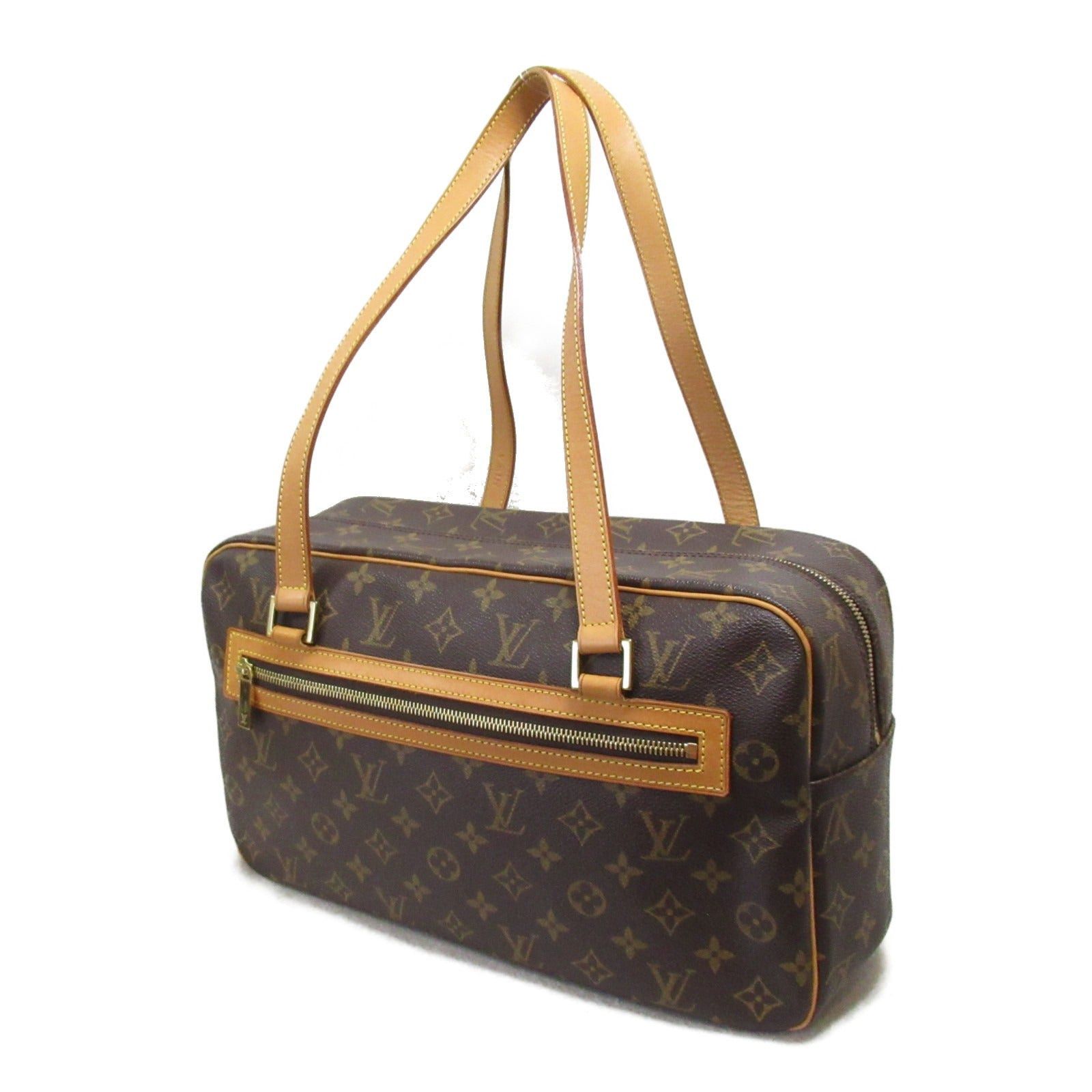 Louis Vuitton Louis Vuitton Cite Gm Shoulder Bag Coated Canvas Monogram Brown Size ONE SIZE - 3 Thumbnail