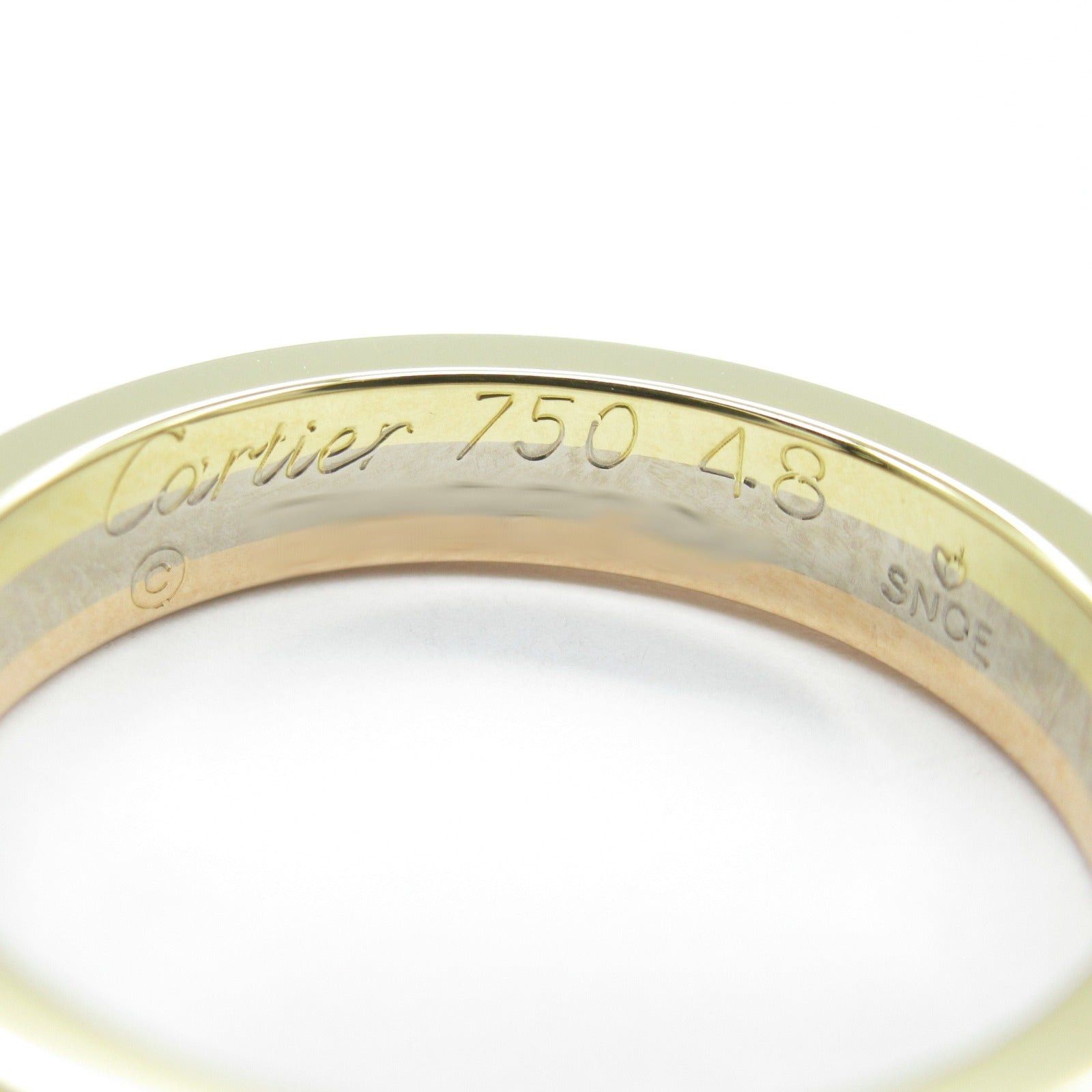 Cartier Cartier Louis Cartier Vendome Ring K18 (Yellow Gold) K18Wg (White (Pink Gold Size ONE SIZE - 4 Thumbnail