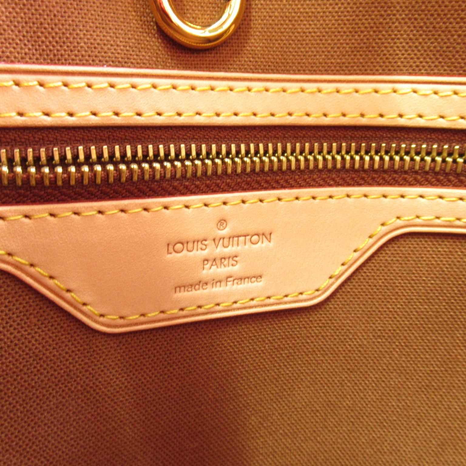 Louis Vuitton Louis Vuitton Batignolles Horizontal Handbag Tote Bag Coated Canvas Monogram Brown Size ONE SIZE - 10 Thumbnail