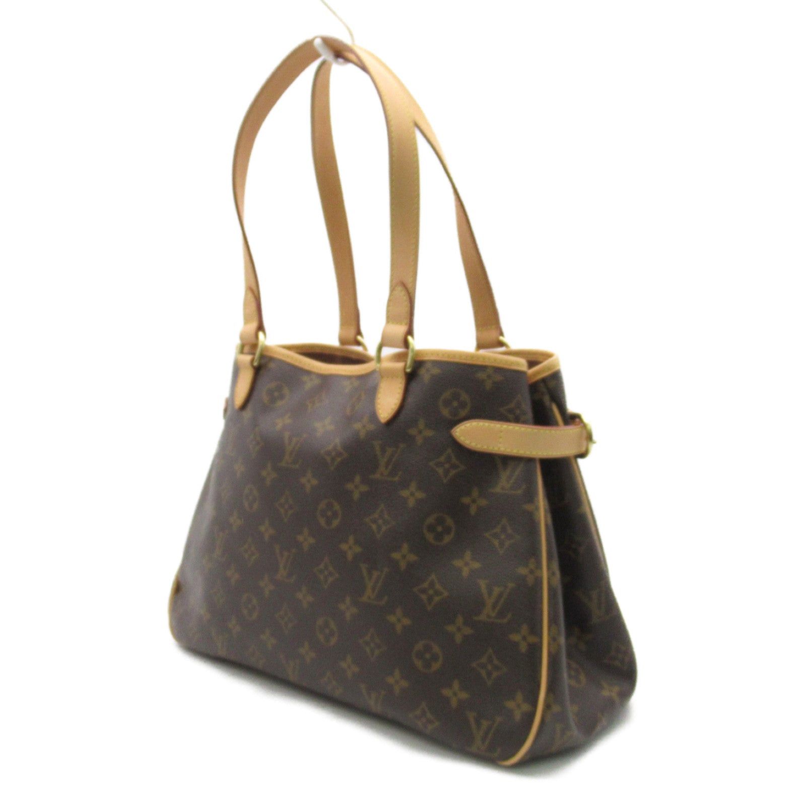 Louis Vuitton Louis Vuitton Batignolles Horizontal Handbag Tote Bag Coated Canvas Monogram Brown Size ONE SIZE - 2 Thumbnail