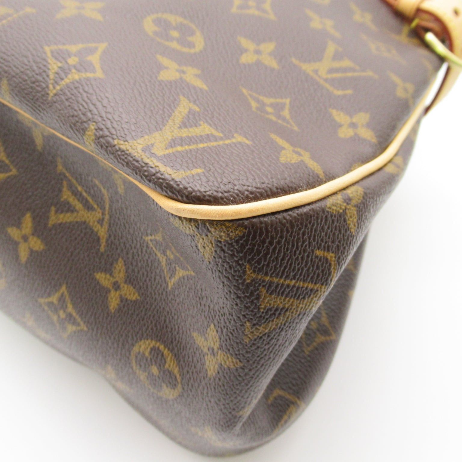 Louis Vuitton Louis Vuitton Batignolles Horizontal Handbag Tote Bag Coated Canvas Monogram Brown Size ONE SIZE - 6 Thumbnail
