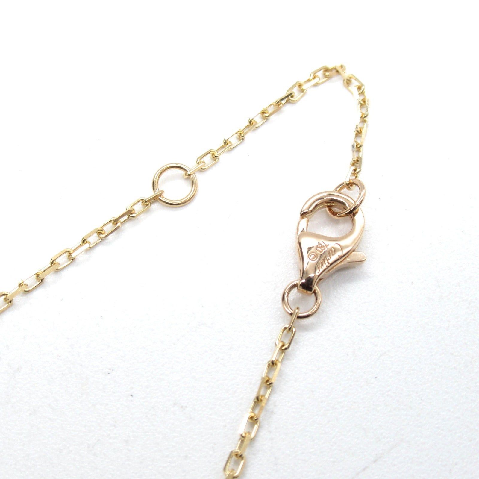 Cartier Cartier Trinity Heart Diamond Necklace K18Pg (Pink Gold) K18 (Yellow (White Gold)/Diamond Clear Size ONE SIZE - 5 Thumbnail
