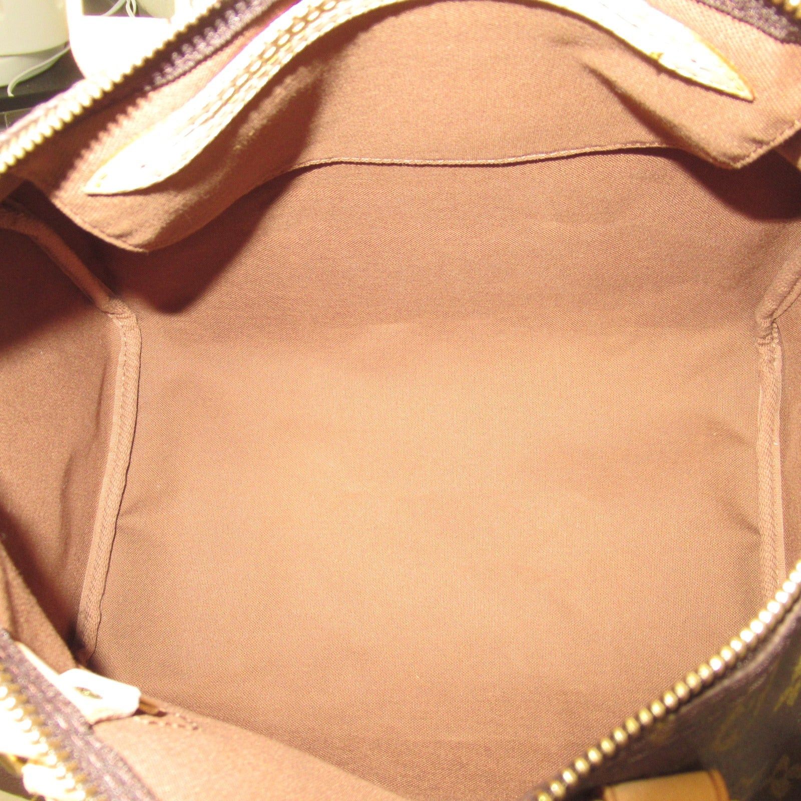 Louis Vuitton Louis Vuitton Speedy 30 Handbag Coated Canvas Monogram Brown Size ONE SIZE - 5 Thumbnail