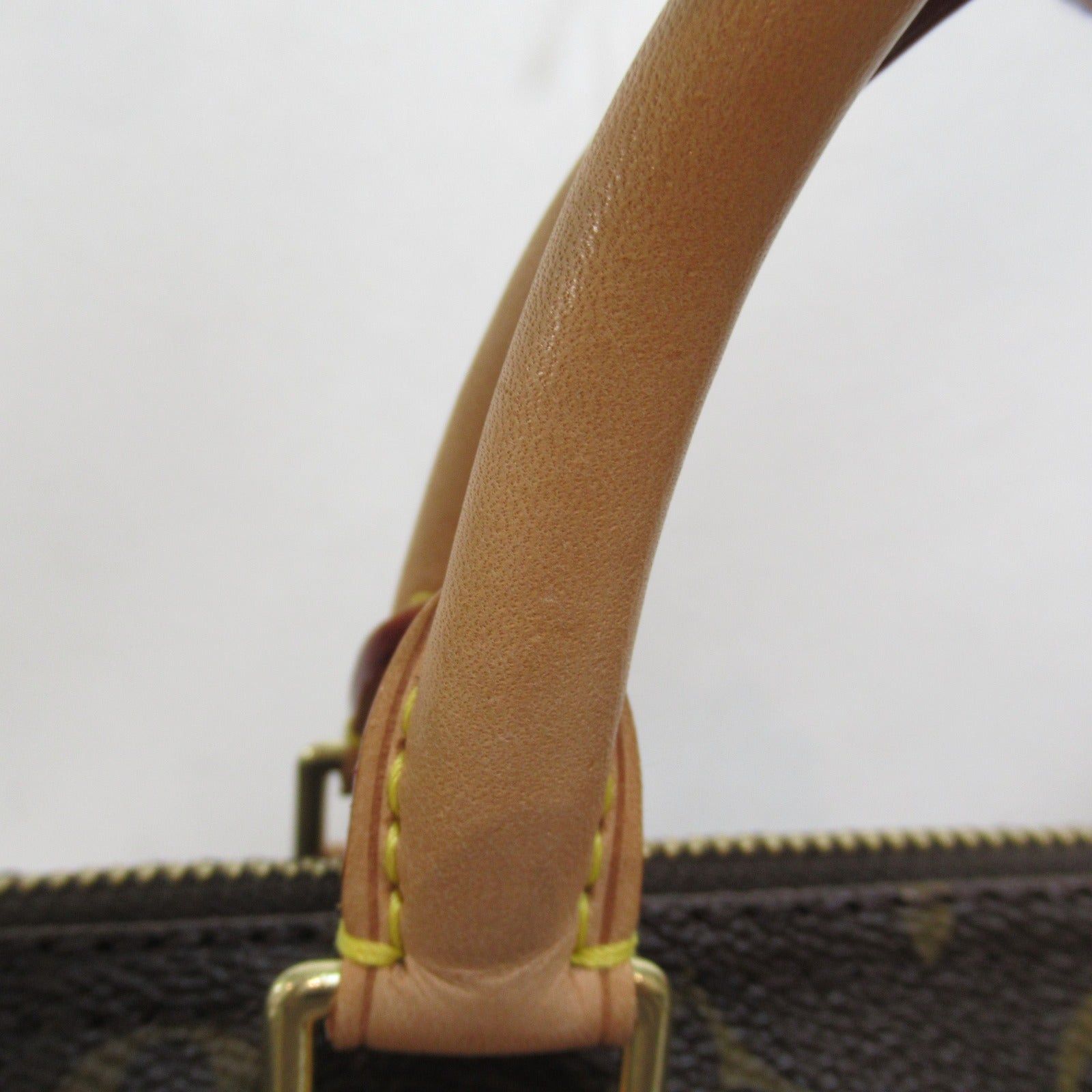 Louis Vuitton Louis Vuitton Speedy 30 Handbag Coated Canvas Monogram Brown Size ONE SIZE - 8 Thumbnail