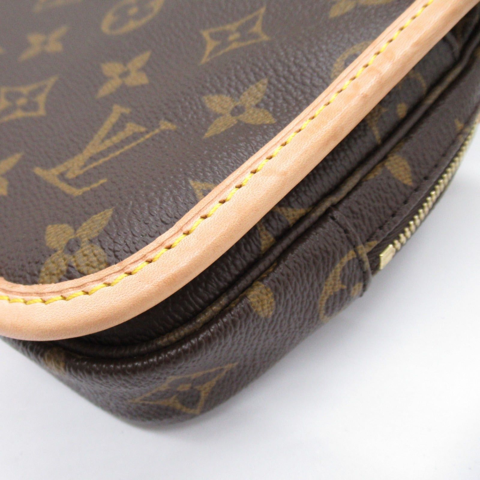 Louis Vuitton Louis Vuitton Bum Bag Bosphore Waist Coated Canvas Monogram Brown Size ONE SIZE - 9 Thumbnail