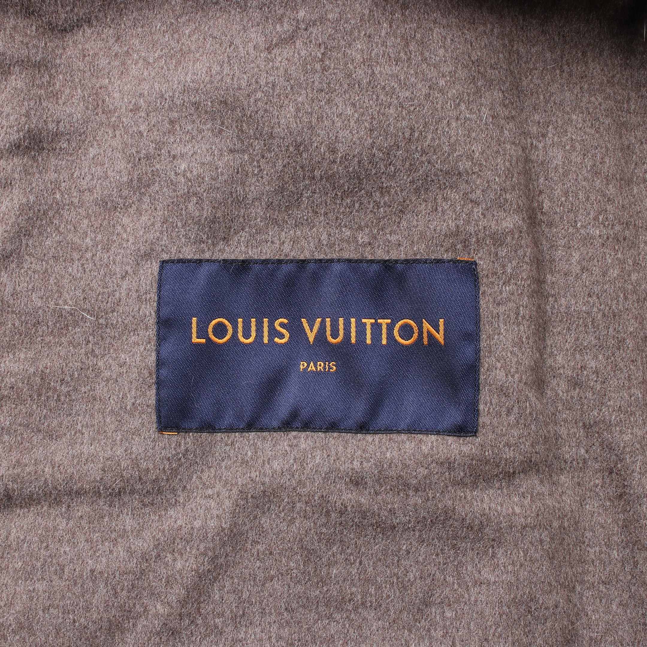 Louis Vuitton Louis Vuitton Jacket Zip Up Mink Ivory Brown Black Size ONE SIZE - 3 Thumbnail